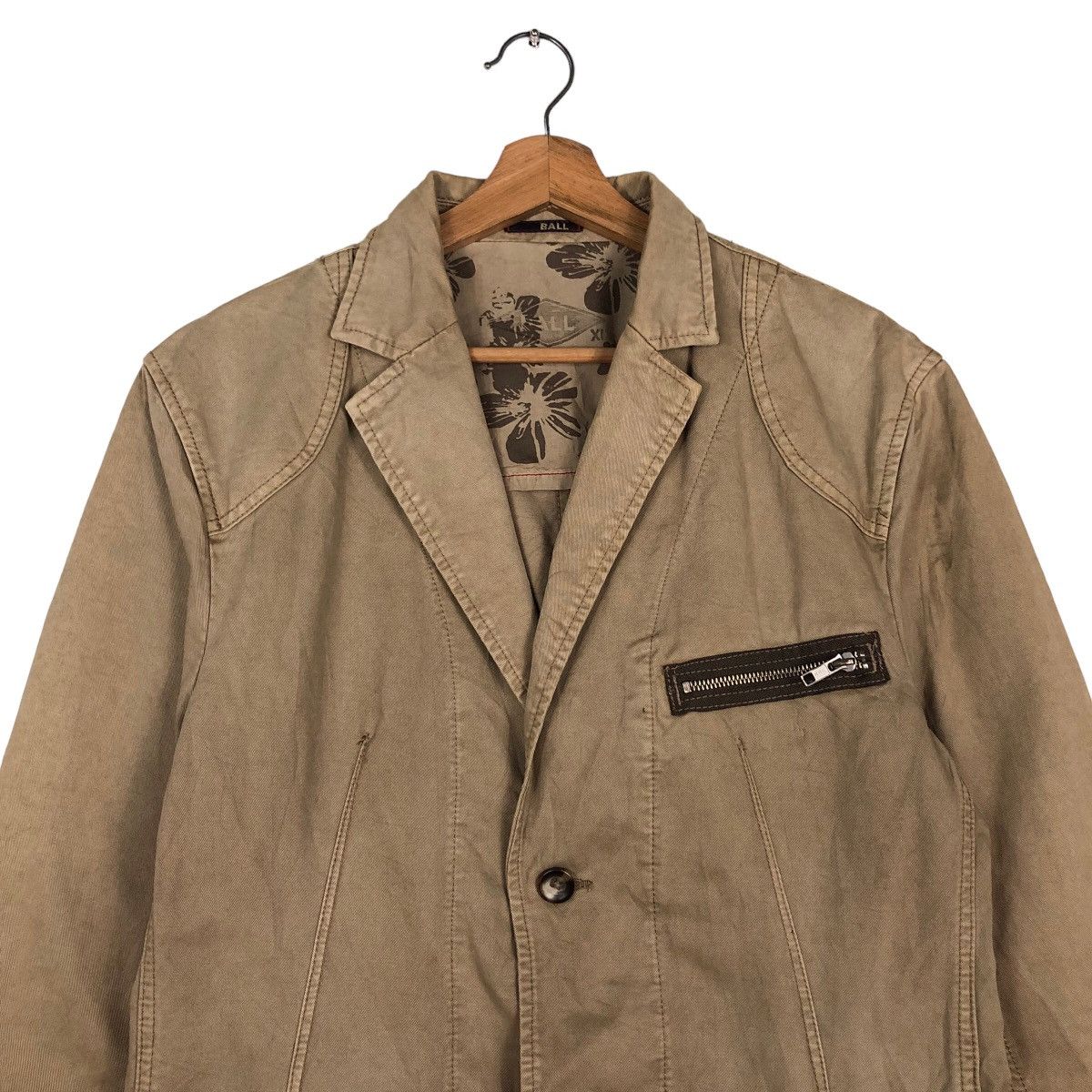 Japanese Brand 🔥Vintage Work Chore Jacket Ball Japan Issey Miyake Size US XL / EU 56 / 4 - 3 Thumbnail