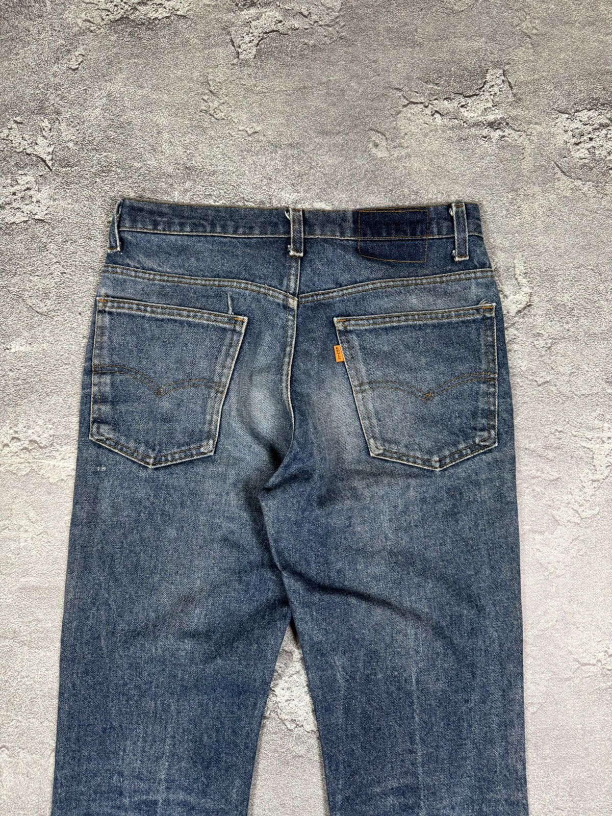 If Six Was Nine IF6WAS9 Levi's Orange Tab Flare Bootcut Washed Jeans Size 32 Size US 32 / EU 48 - 8 Thumbnail