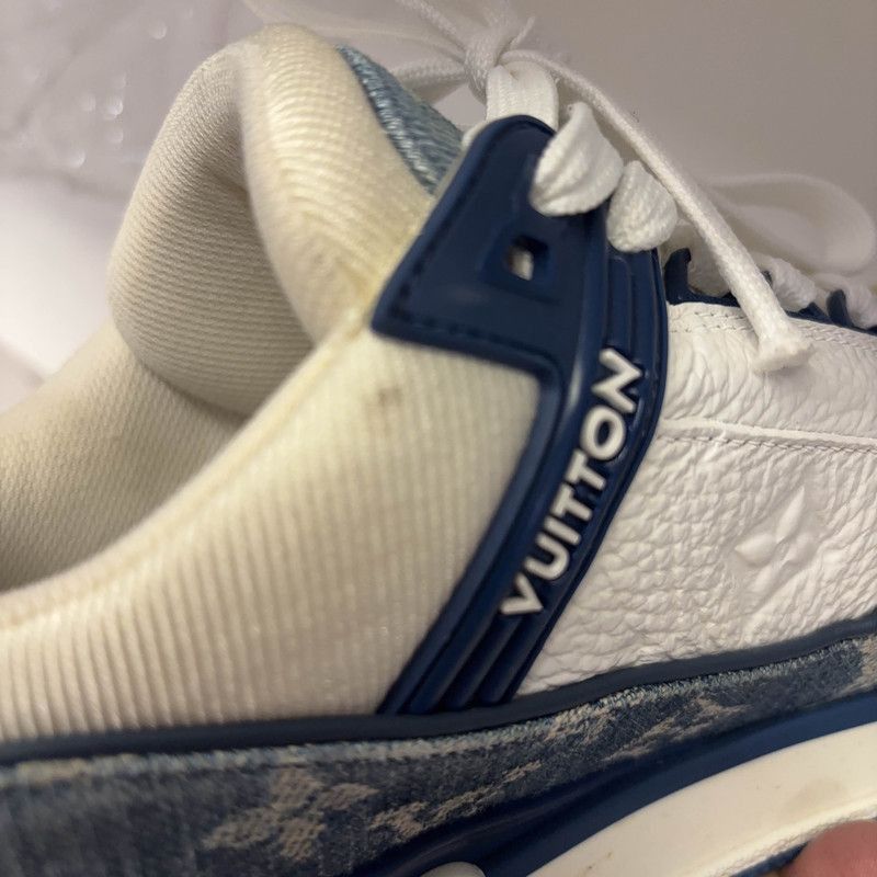 Louis Vuitton Louis Vuitton Denim Low-Top Fashion Sneakers -2508 Size US 10.5 / EU 43-44 - 6 Thumbnail