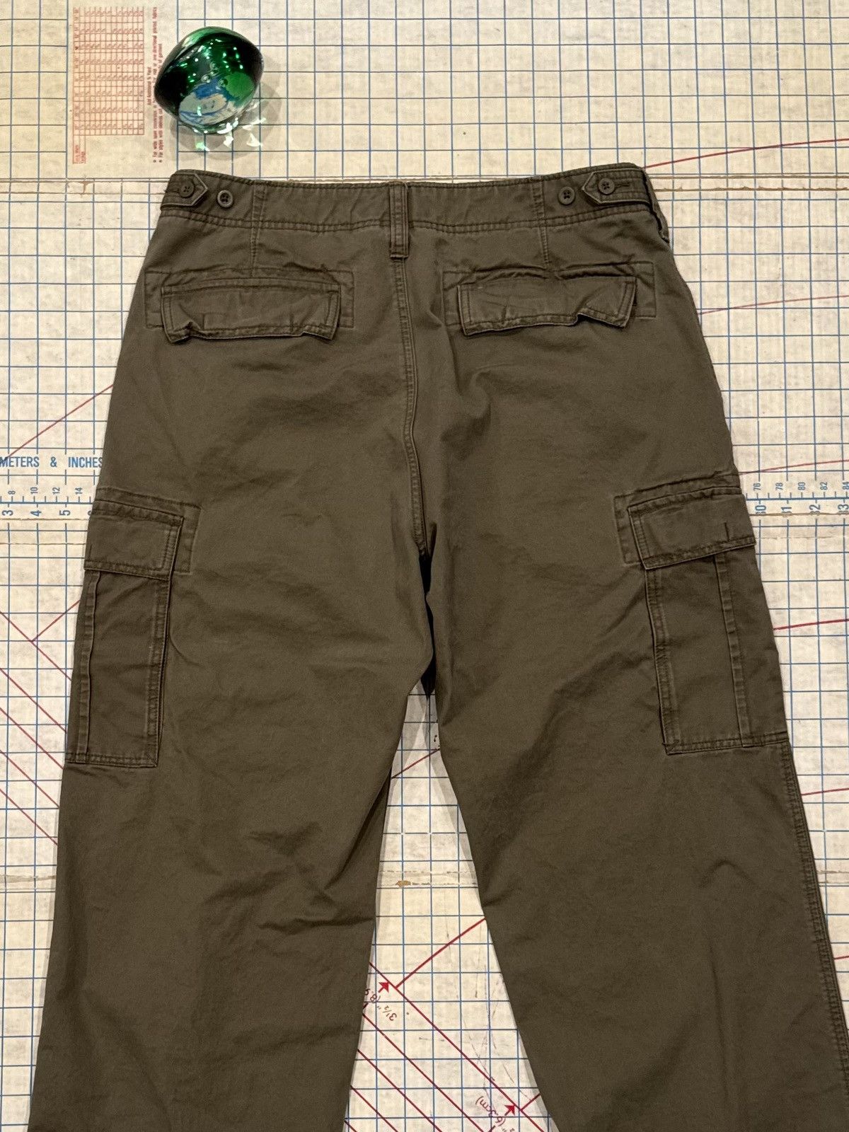Gap Gap Favourite Cargo Wide Leg Cargo Pants Mens Size 36 Khaki Size US 36 / EU 52 - 10 Thumbnail