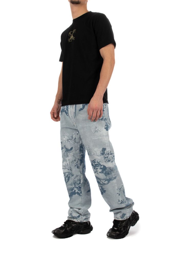 Off-White o1in1s1024 Q:1 / Splash Arr Slim S/S T-Shirt in Black Size US XS / EU 42 / 0 - 4 Thumbnail