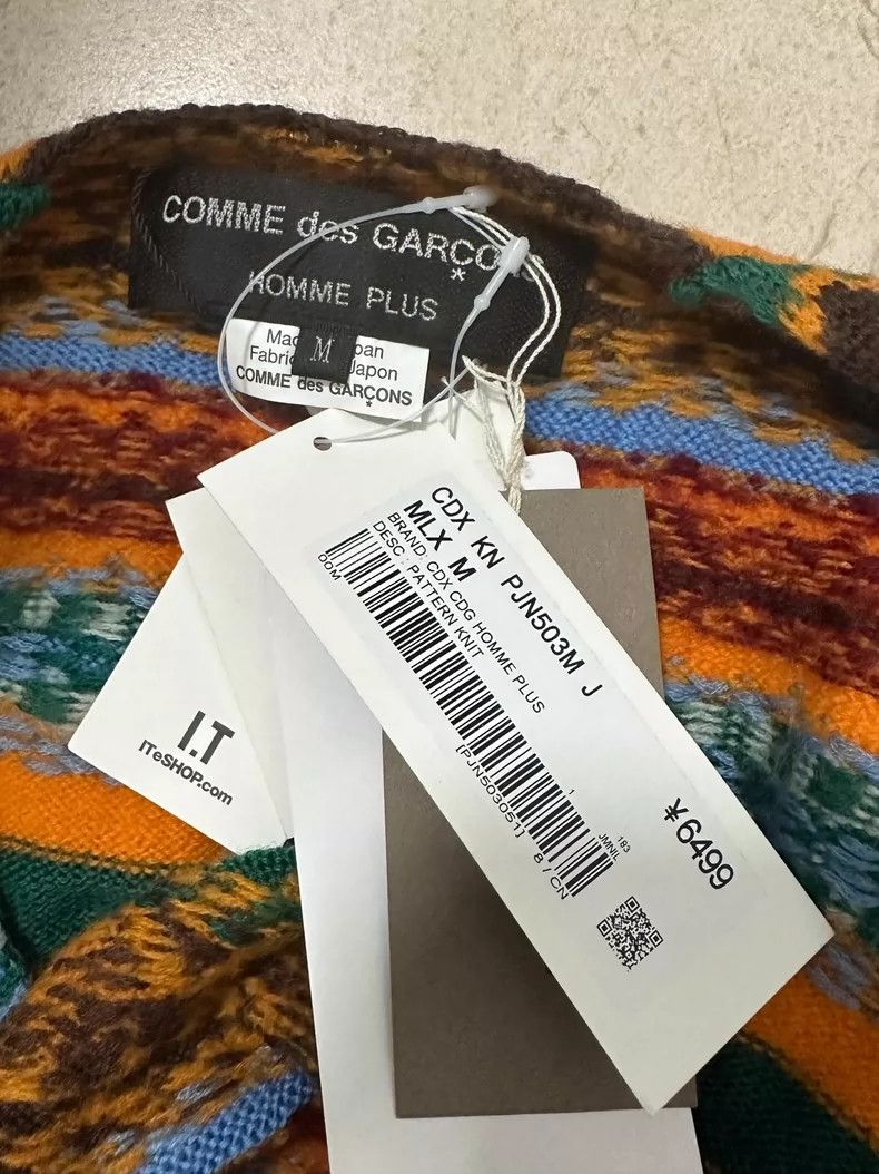 Comme des Garcons COMME des GARCONS 2022AW Ethnic Knitted Sweater 2504-Nextar Size US M / EU 48-50 / 2 - 7 Thumbnail