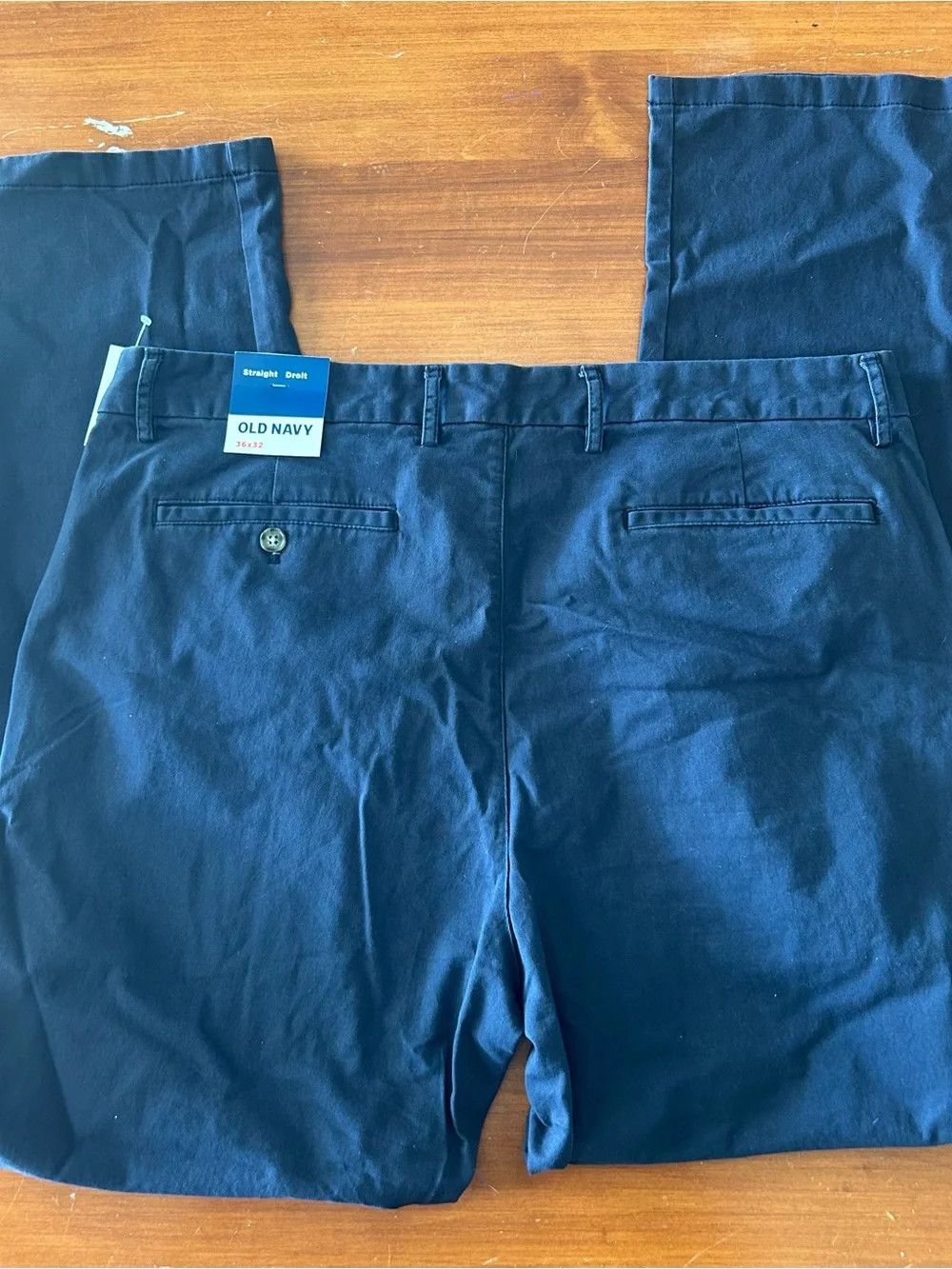 Old Navy Old Navy Men’s Navy Straight Chinos Size US 36 / EU 52 - 1 Thumbnail