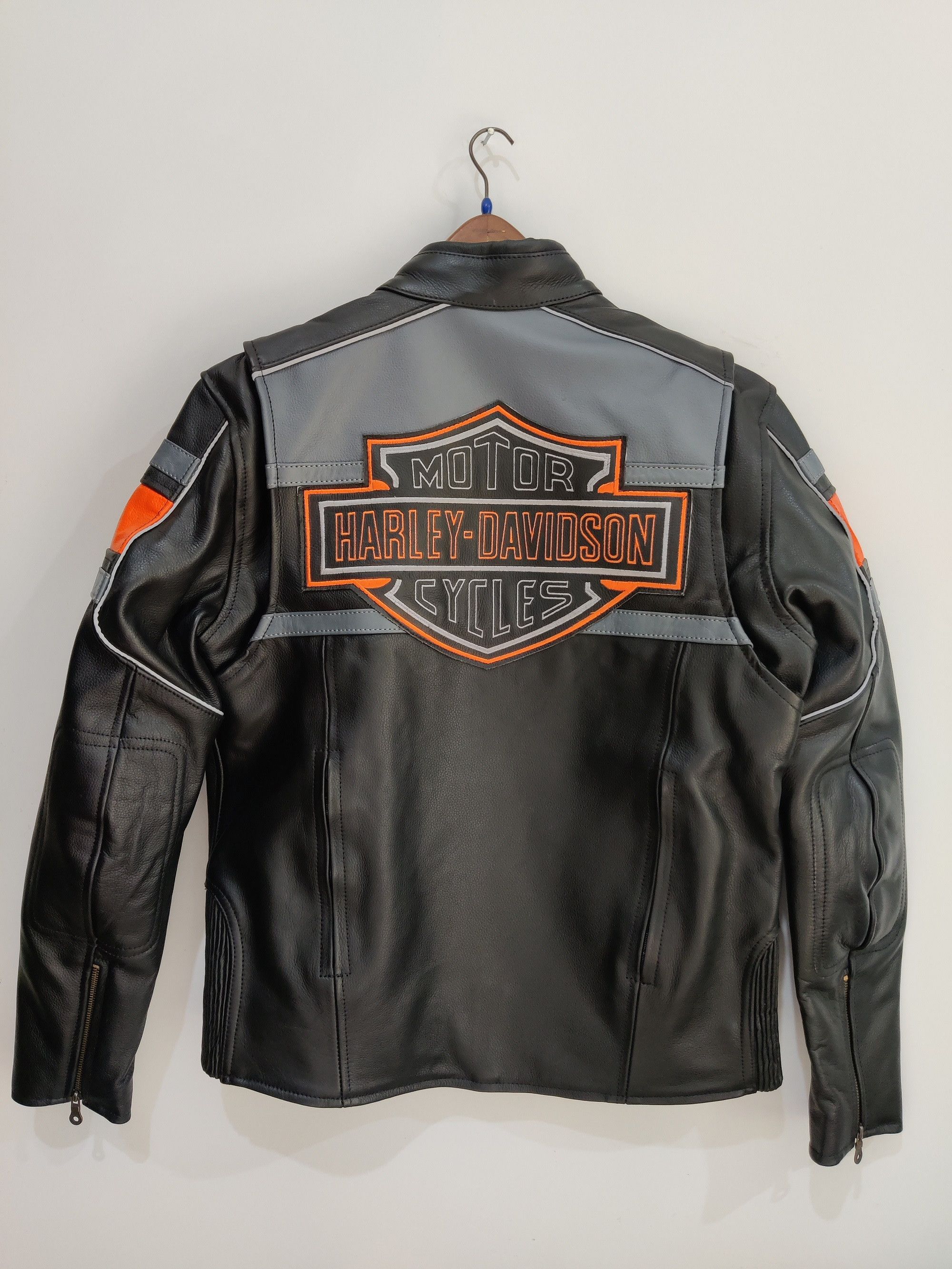 Harley Davidson 💥 Harley Davidson 💥 RARE Leather Racing Biker Size US XL / EU 56 / 4 - 2 Thumbnail