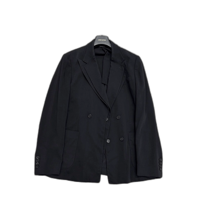 Dolce & Gabbana DG double breasted wool coat Size US L / EU 52-54 / 3 - 1 Thumbnail