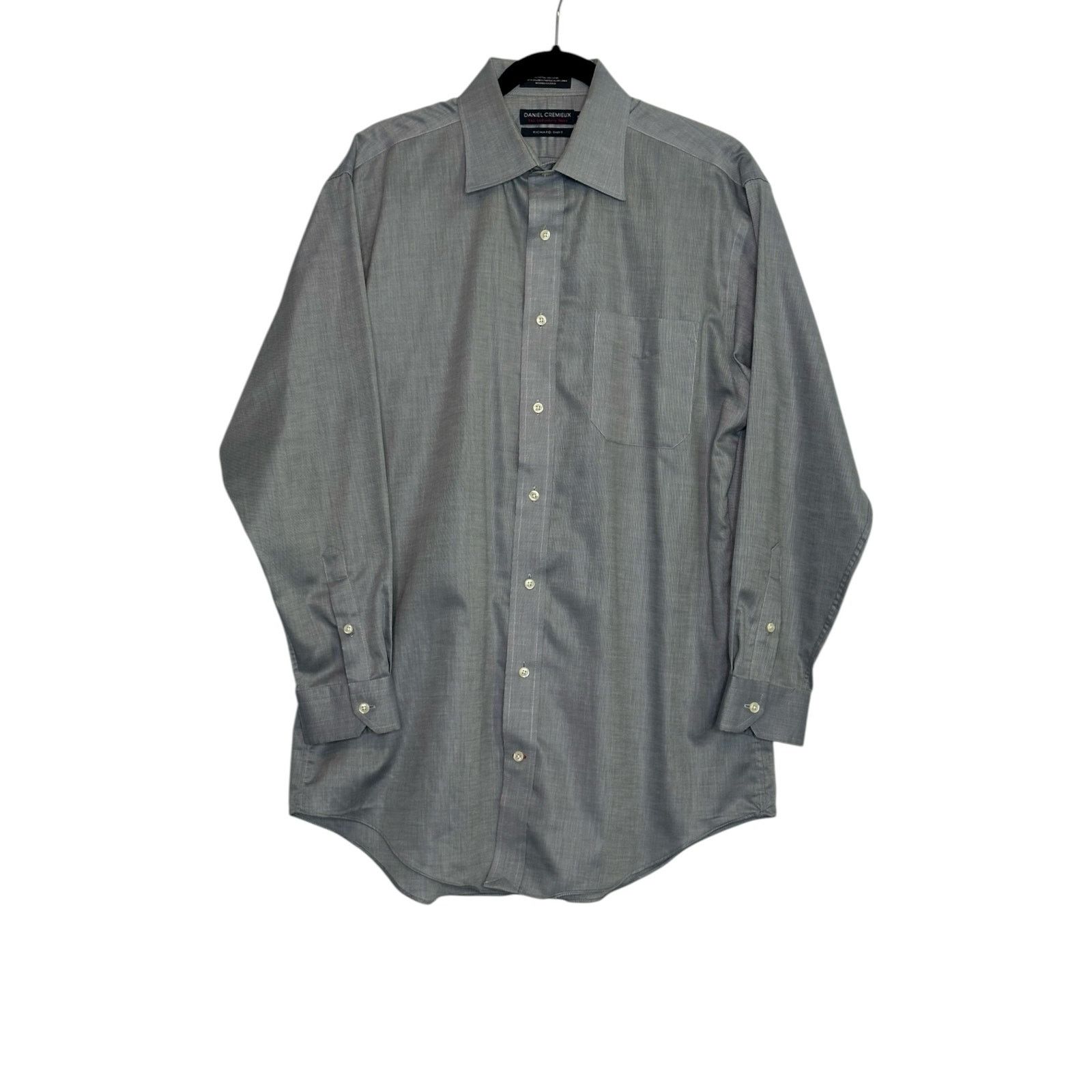 Daniel Cremieux Daniel Cremieux silver long sleeves dress shirt size 16/33 Size US S / EU 44-46 / 1 - 8 Thumbnail