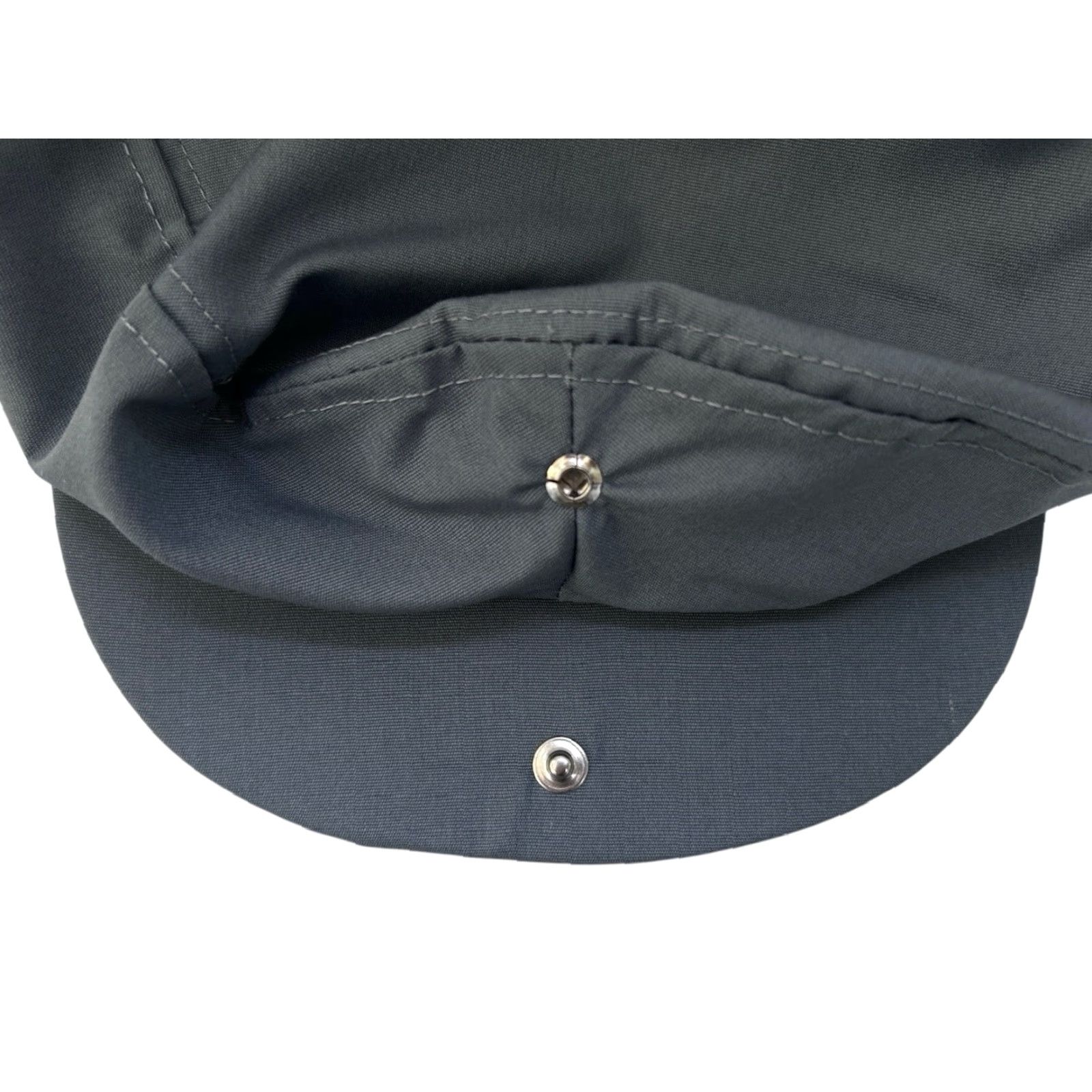 Vintage VINTAGE flat cap hat Men XL Gray 90s deadstock NWOT made in USA Cabbie drivers snap on bill Mens Size ONE SIZE - 8 Thumbnail