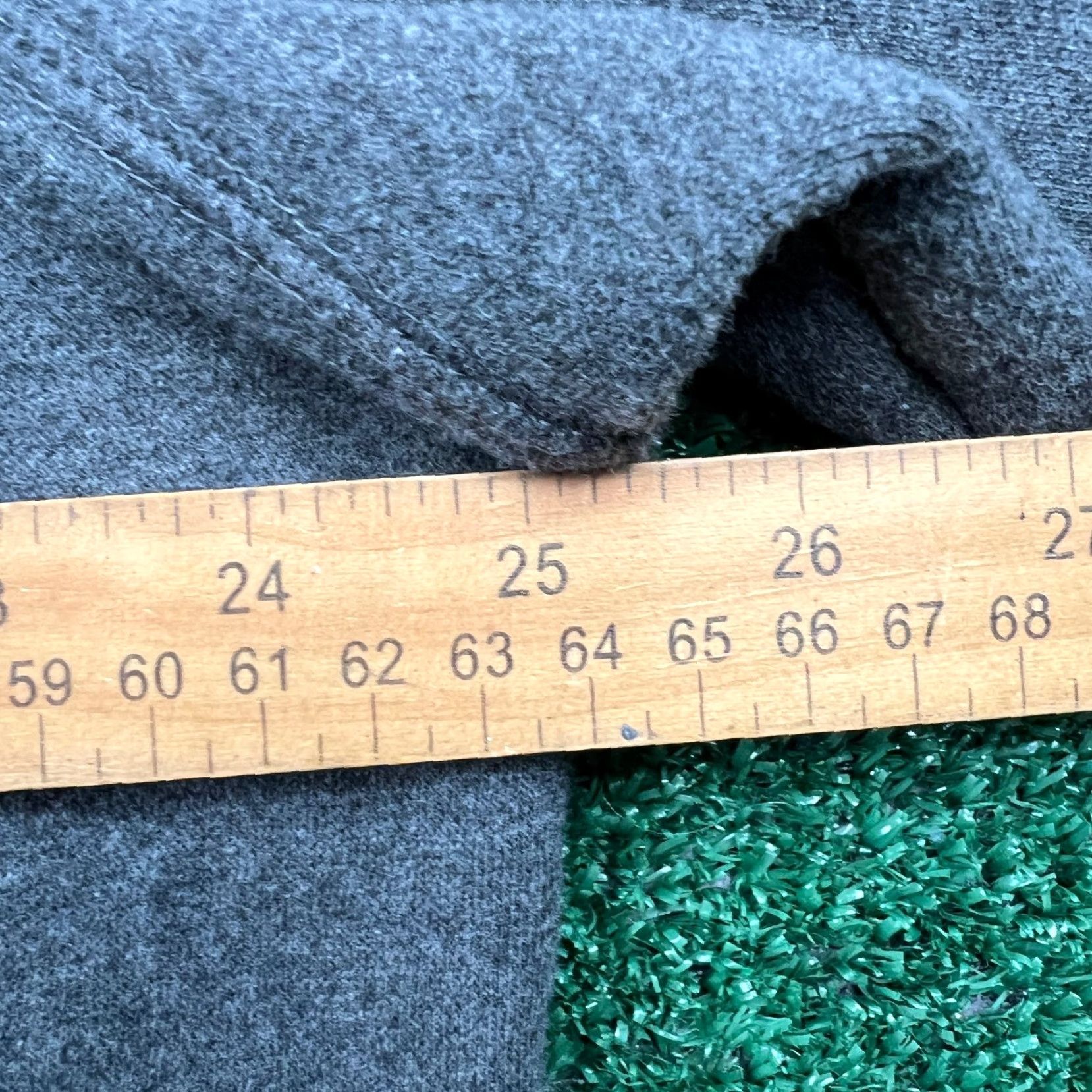 Nike VTG Nike Men's XL Zip Sweatshirt Mock Neck Gray Fleece Cotton Blend Full Zip Pockets Ribbed Cuffs Hem Embroidered Logo Nike the athletic dept. Size US XL / EU 56 / 4 - 3 Thumbnail