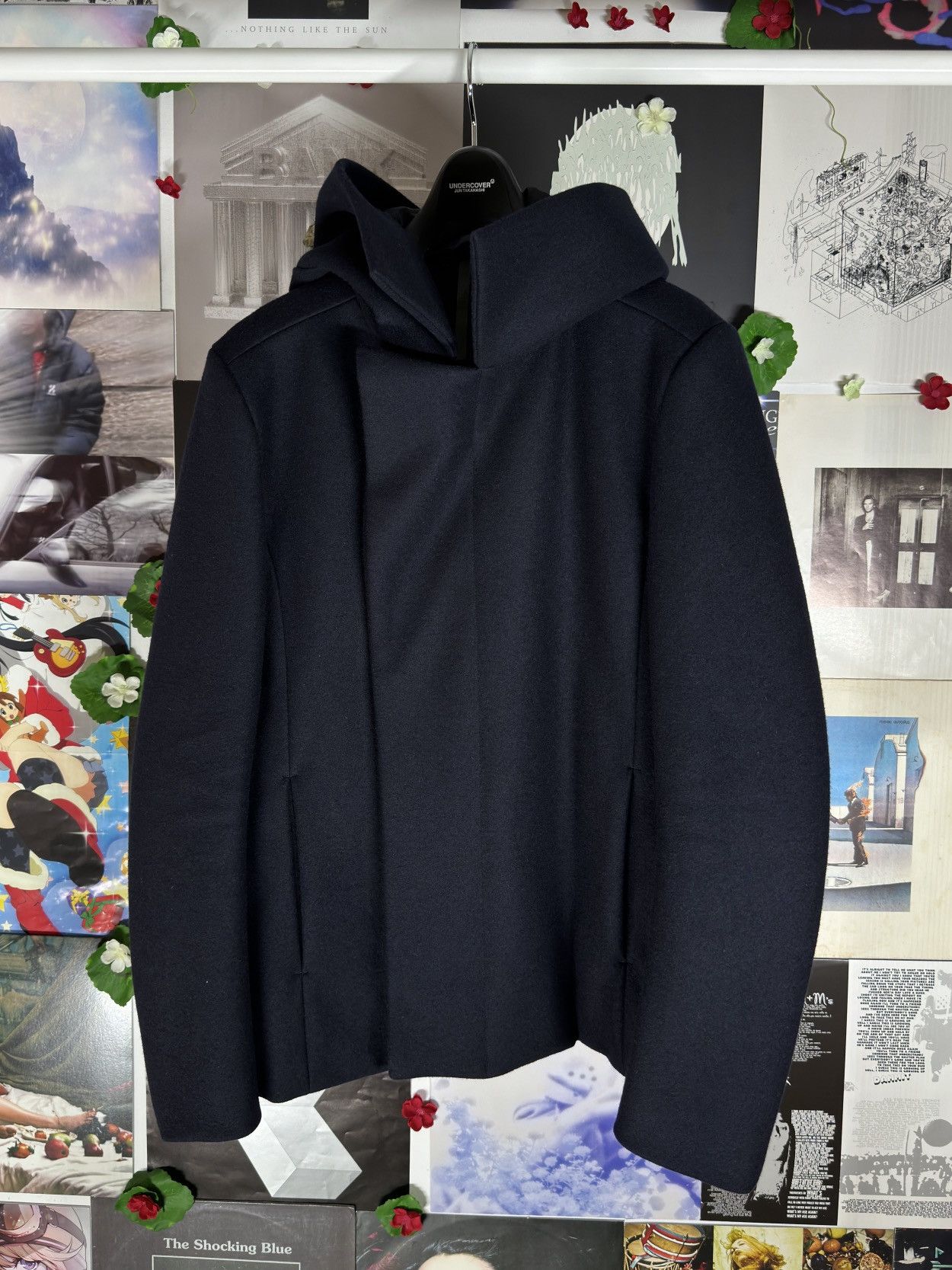 Kazuyuki Kumagai Attachment Hooded Cashmere Blend Coat Size US S / EU 44-46 / 1 - 1 Thumbnail