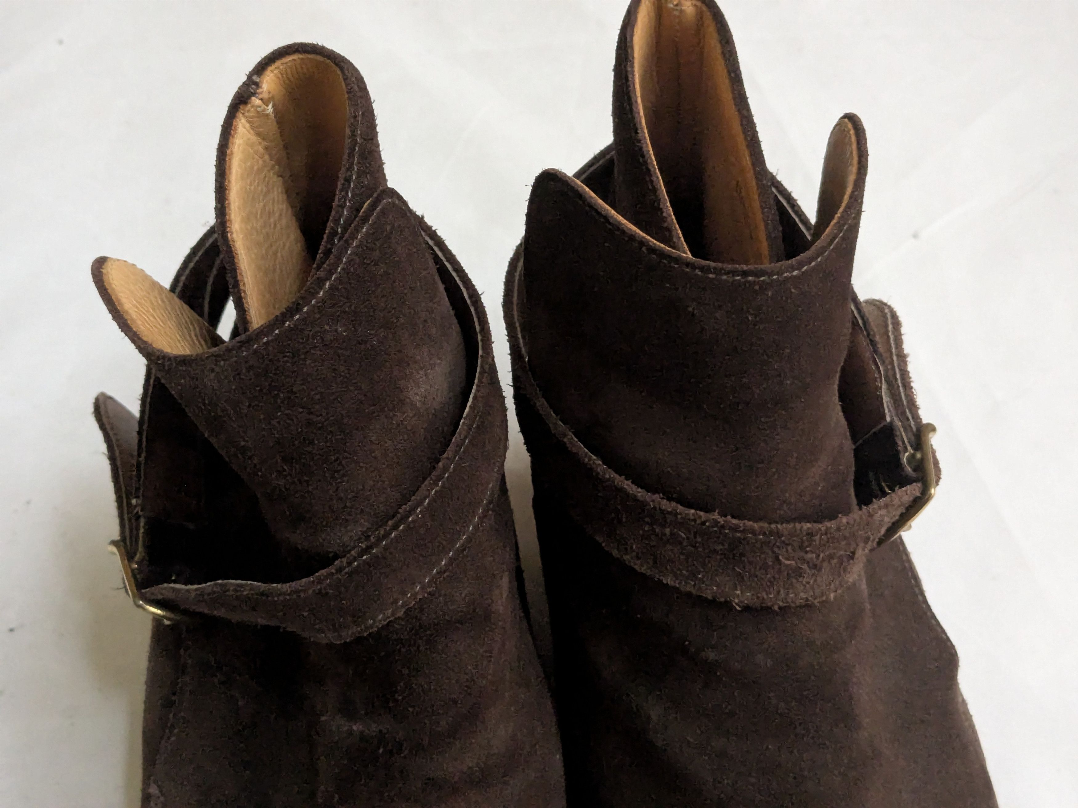 Polo Ralph Lauren Polo Ralph Lauren Jodhpur Boots Brown Suede 11 D Size US 11 / EU 44 - 4 Thumbnail