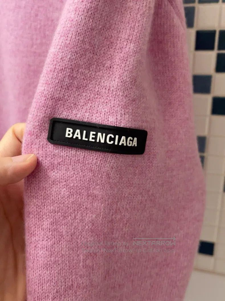 Balenciaga Balenciaga Wool Sweater Size US M / EU 48-50 / 2 - 2 Thumbnail