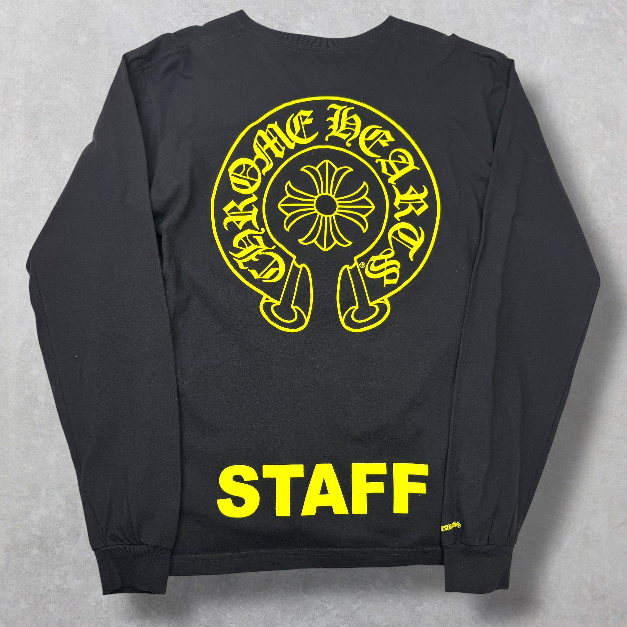 Chrome Hearts Chrome Hearts Horseshoe Plus Logo Neon Staff L/S XL Size US XL / EU 56 / 4 - 1 Thumbnail