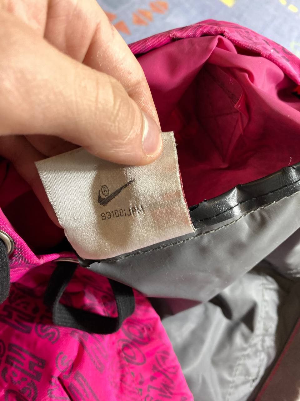 Nike Vintage 90s Y2K Nike Bag Backpack Size ONE SIZE - 18 Thumbnail