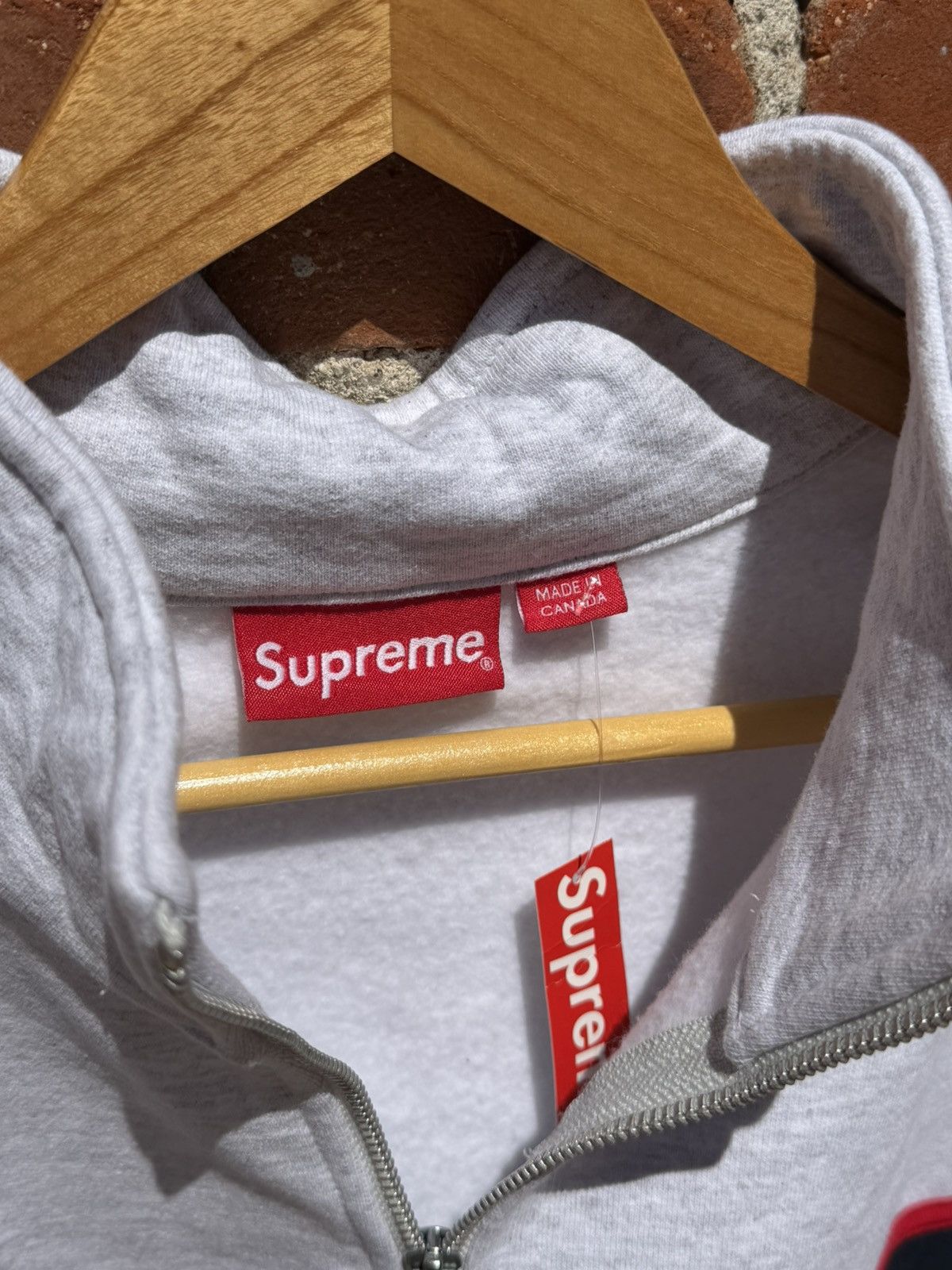 Supreme Supreme 2-Tone Half Zip Size US L / EU 52-54 / 3 - 6 Thumbnail