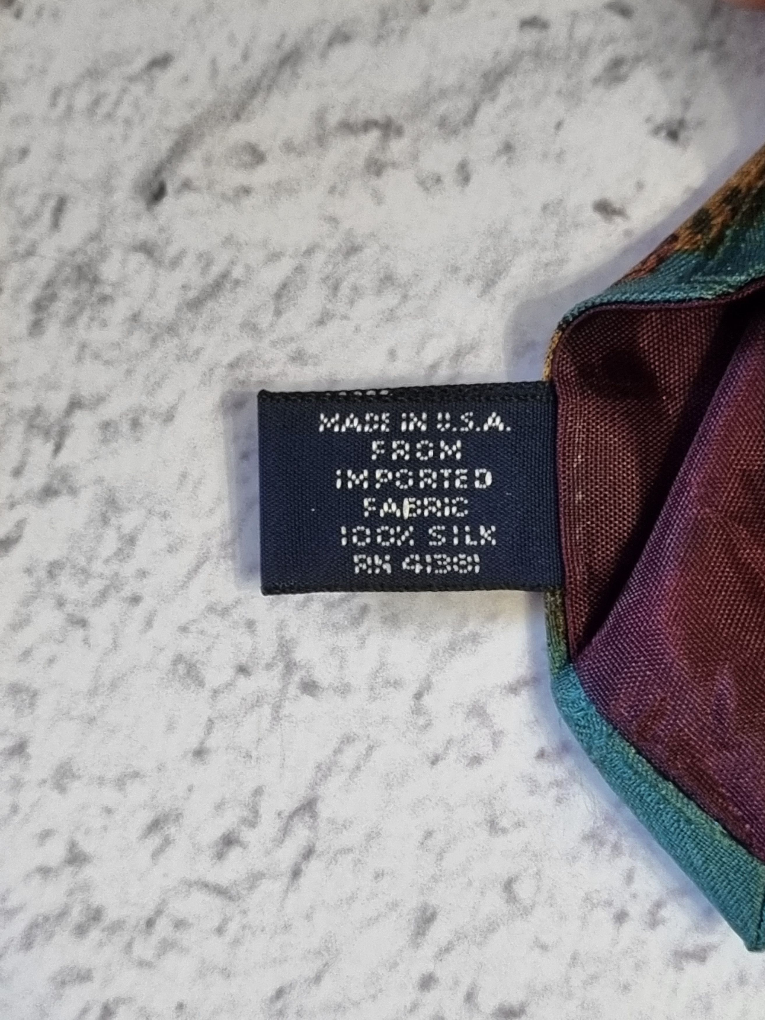 Polo Ralph Lauren Ralph Lauren Vintage Hand Made Silk Tie Size ONE SIZE - 8 Thumbnail