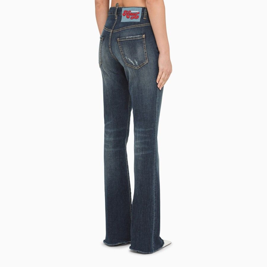 Dsquared2 o1d2blof0824 Cotton Jeans in Blue Size 28" / US 6 / IT 42 - 4 Thumbnail