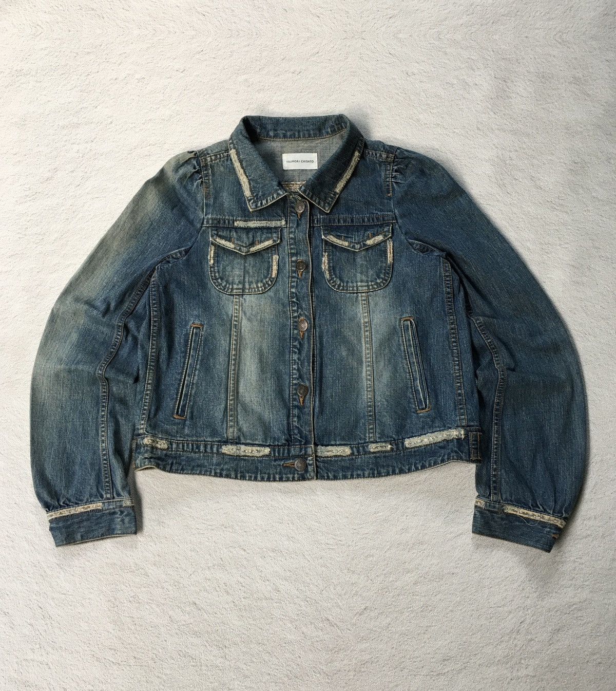 Issey Miyake Issey Miyake Tsumori chisato Denim jacket Size M / US 6-8 / IT 42-44 - 1 Thumbnail