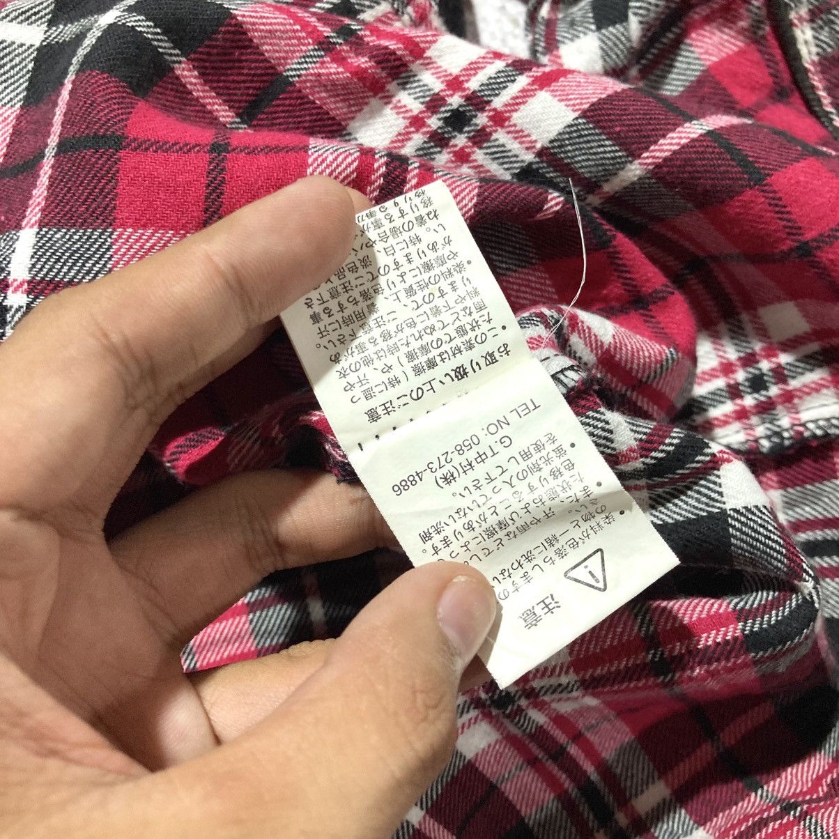 In The Attic 2000s In The Attic Plaid Flanel Button Shirt Punk Lgb Style Size US M / EU 48-50 / 2 - 17 Thumbnail