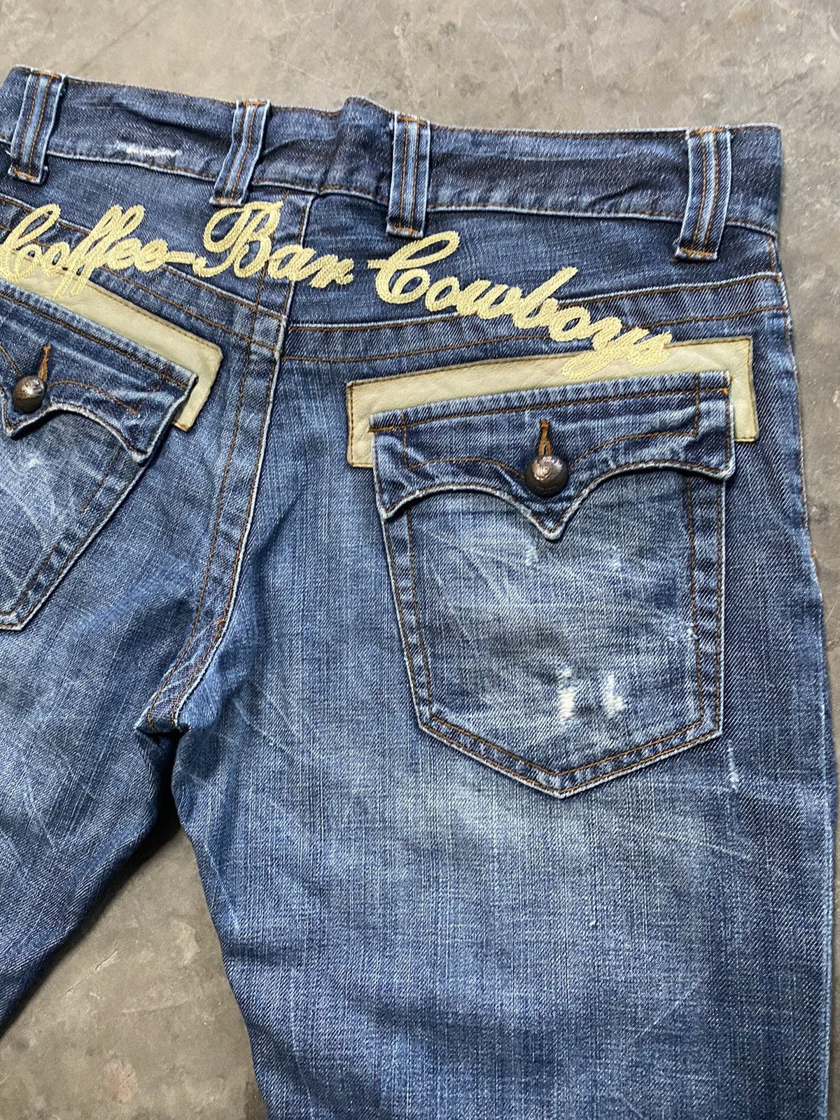Hysteric Glamour × Jun Takahashi × Tornado Mart BAGGY JEANS JAPANESE JUNMEN BY JUN TAKAHASI @act230 Size US 34 / EU 50 - 3 Thumbnail