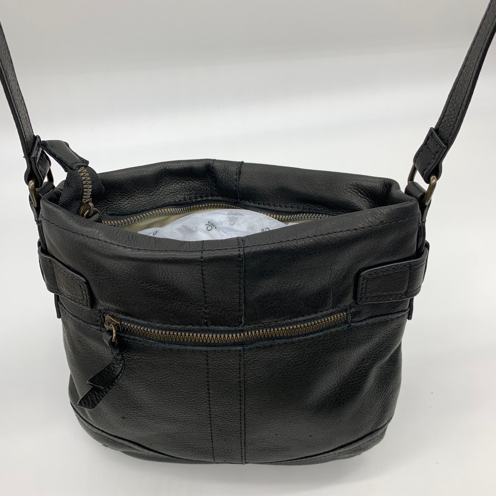 Other American Leather Co Elton Crossbody Purse Hunter Black Color Size ONE SIZE - 7 Thumbnail