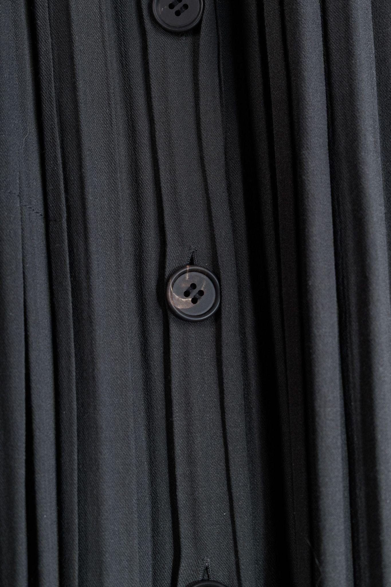 Issey Miyake Issey Miyake Archival Rare Pleated Scarf Button Duster Size L / US 10 / IT 46 - 7 Thumbnail