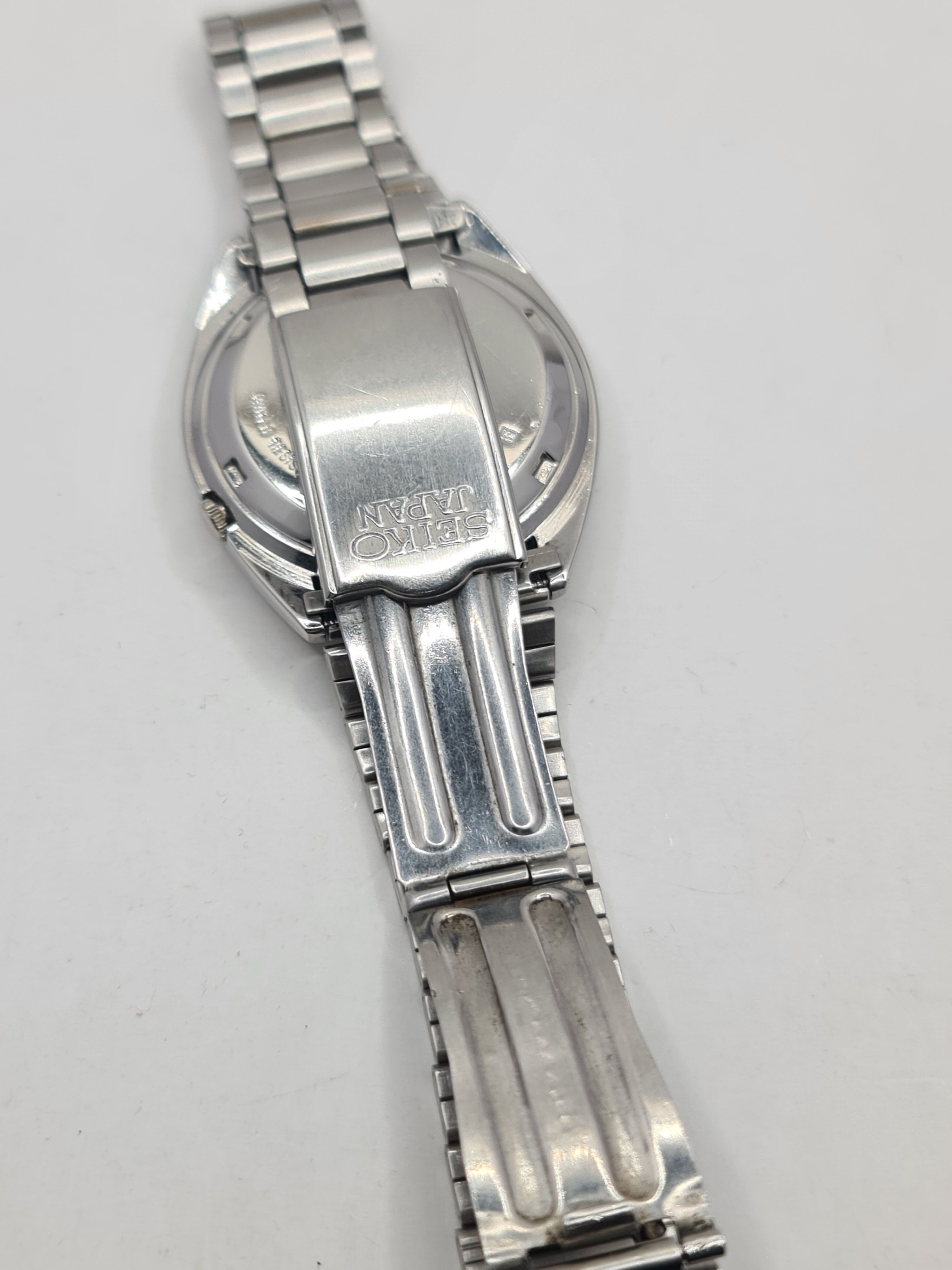 Seiko vintage Seiko 5 Automatic Wrist Watch Day/Date Japan Size 36 - 9 Thumbnail