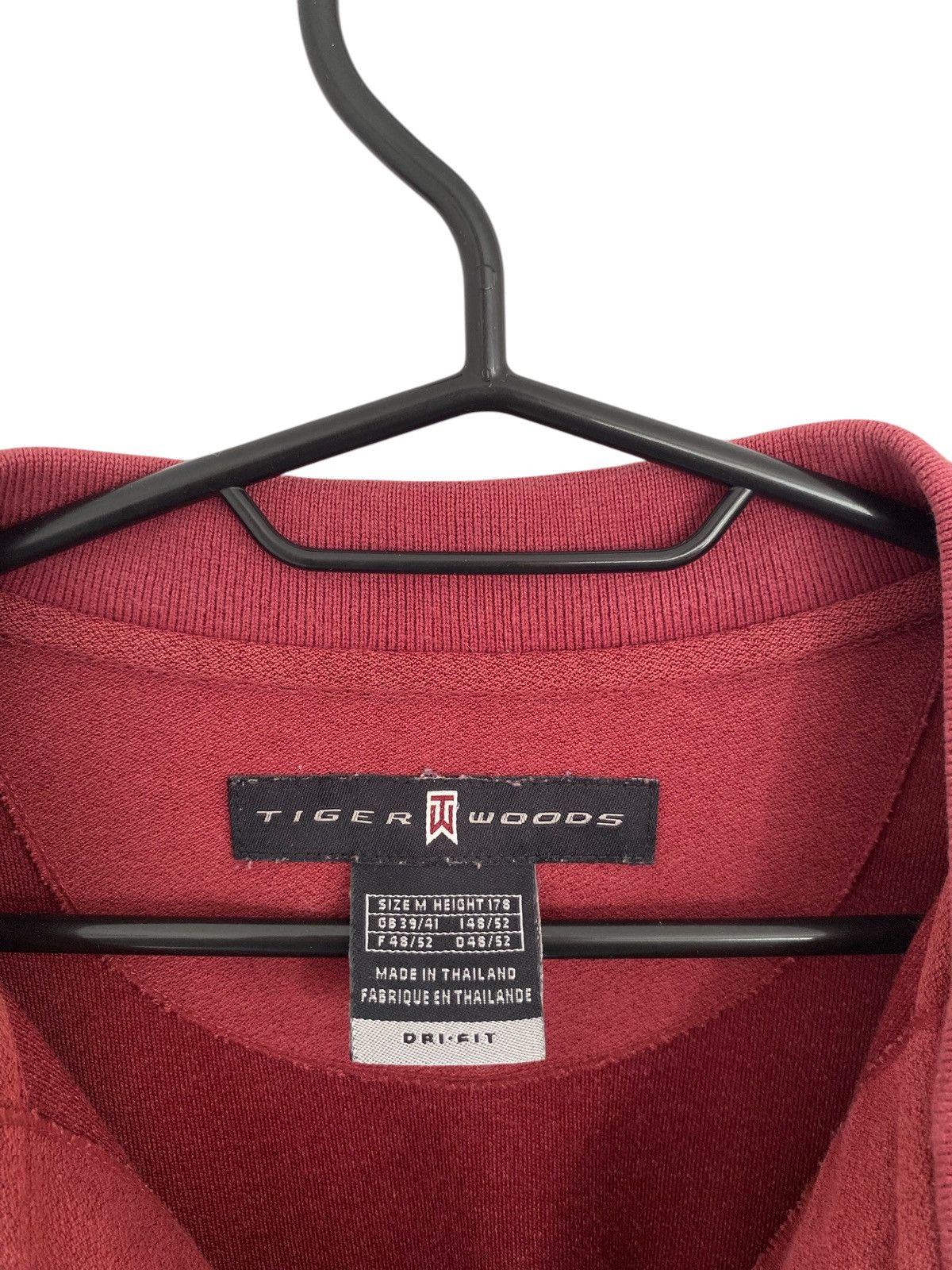 Nike × Tiger Woods × Vintage Nike Golf x Tiger Woods vintage 1/4 zip polo, size M Size US M / EU 48-50 / 2 - 4 Thumbnail