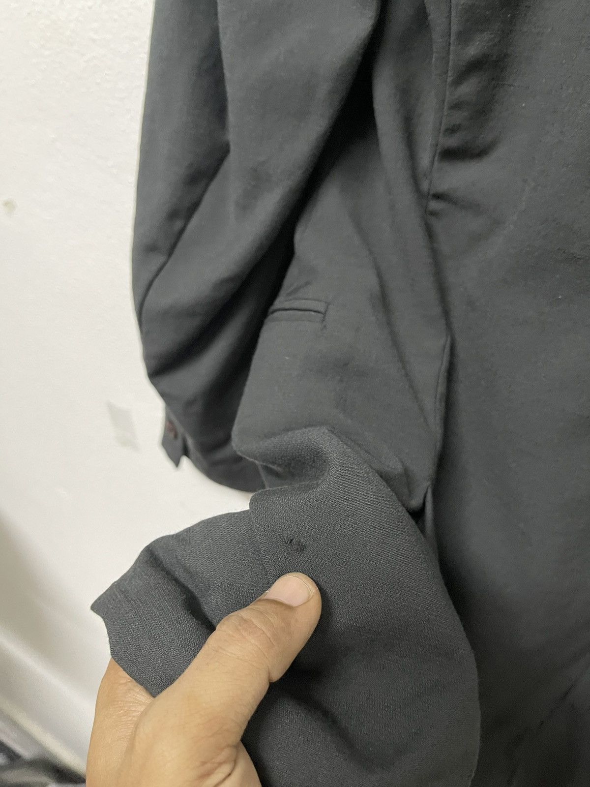 Jean Paul Gaultier VINTAGE JEAN PAUL GAULTIER HOMME WOOL BLZZER Size 50S - 11 Thumbnail