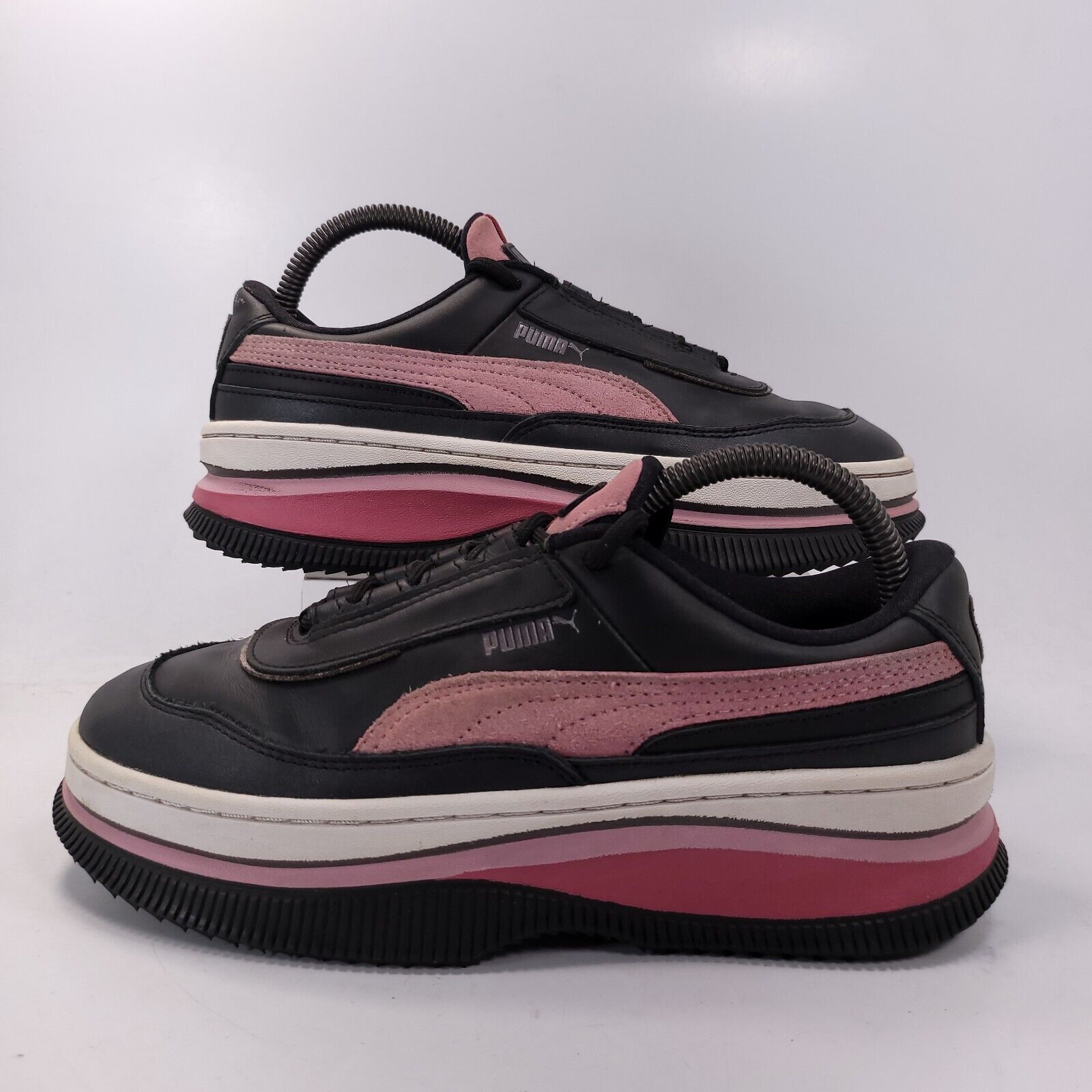 Puma Puma Deva Lace Up Athletic Shoe Women Size 8 373920-02 Black Size US 8 / IT 38 - 5 Thumbnail