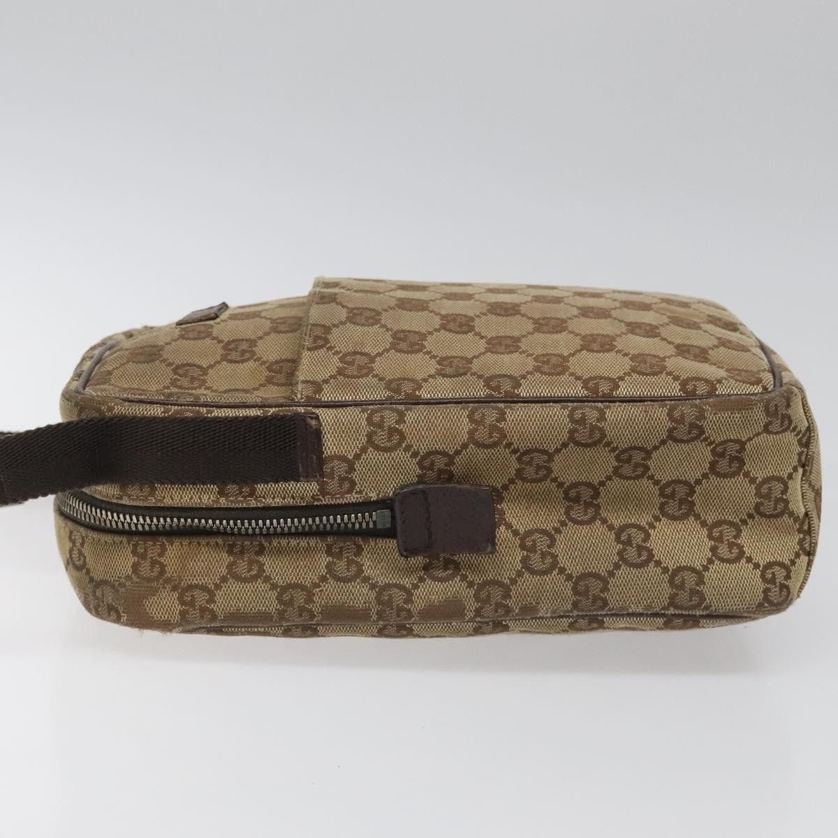 Gucci GUCCI GG Canvas Shoulder Bag Beige Size ONE SIZE - 5 Thumbnail
