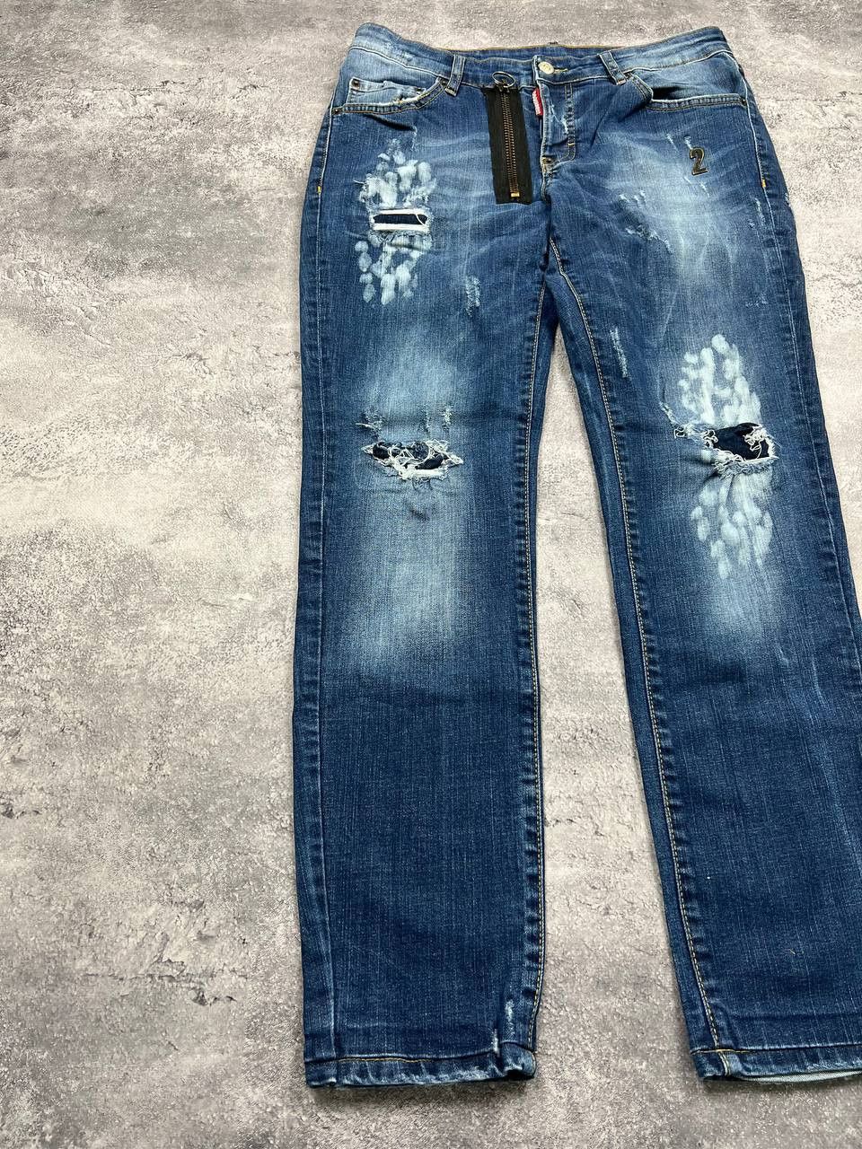 Dsquared2 Dsquared2 Distressed Jeans Luxury Y2K Size US 30 / EU 46 - 5 Thumbnail