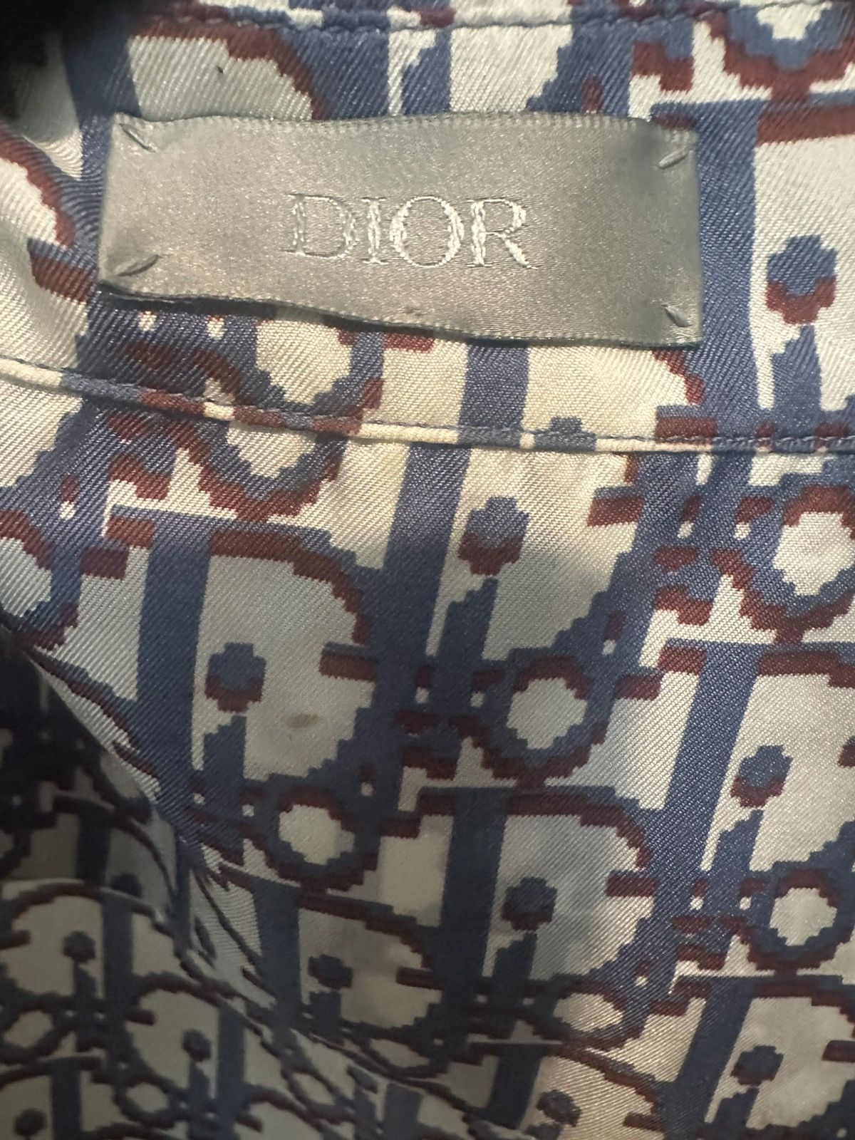 Dior Dior Oblique Bermuda Silk Shirt Size US L / EU 52-54 / 3 - 3 Thumbnail
