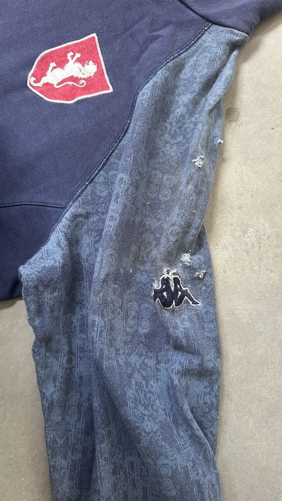 Kappa VINTAGE KAPPA SOCCER DISTRESSED HOODIE Size US M / EU 48-50 / 2 - 7 Thumbnail