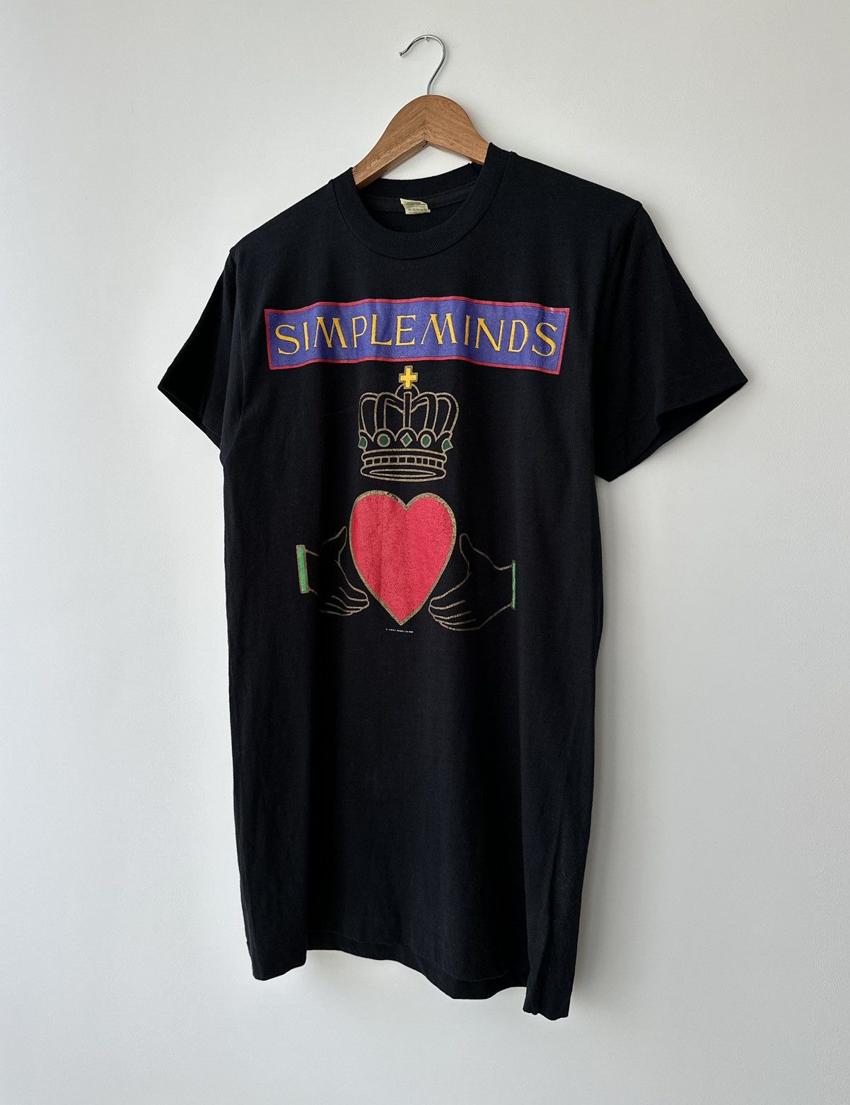 Vintage Vintage 1989 Simple Minds European Tour Shirt Screen Stars L Size US L / EU 52-54 / 3 - 3 Thumbnail