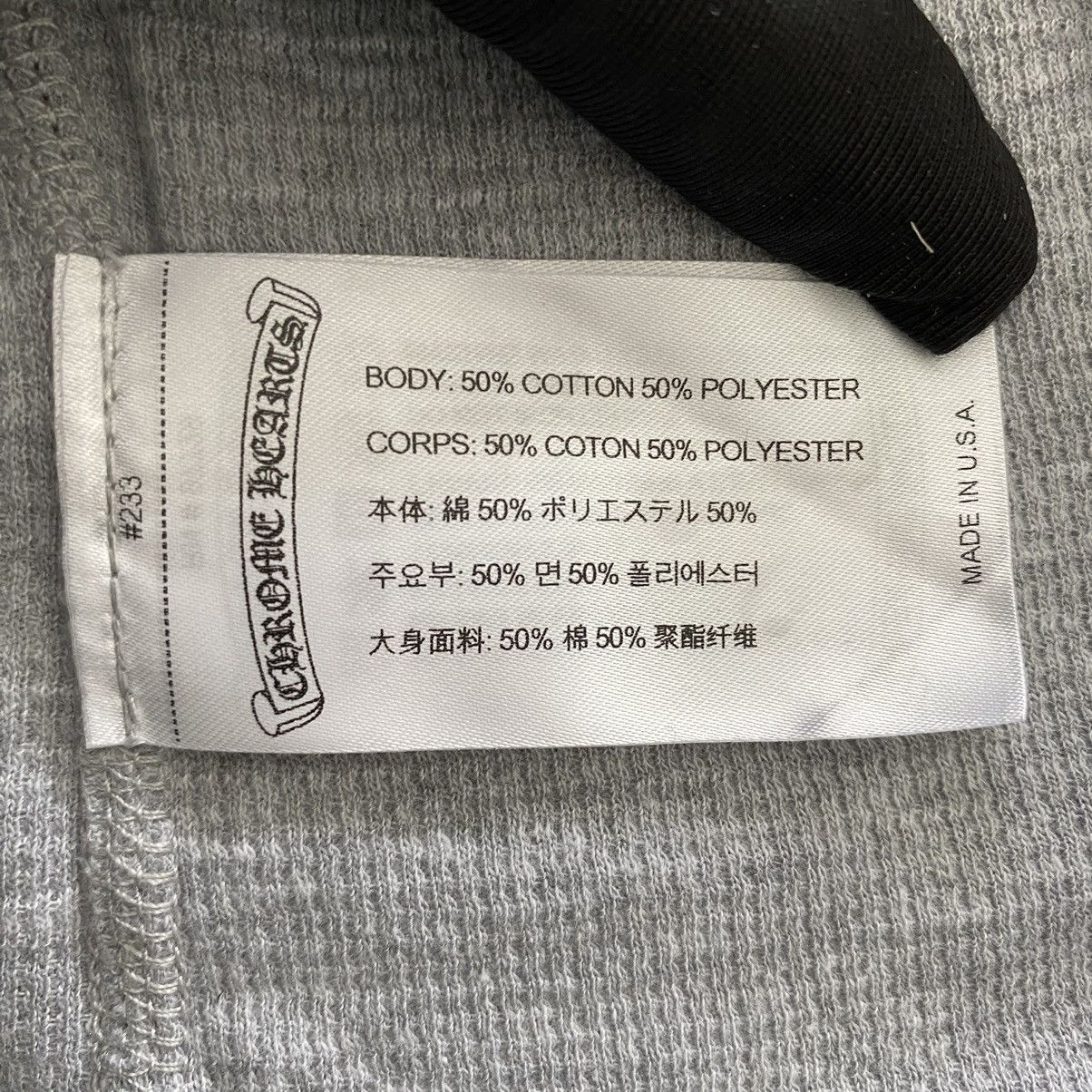 Chrome Hearts Chrome Hearts Scroll Thermal long t-shirt Gray Size M / US 6-8 / IT 42-44 - 9 Thumbnail