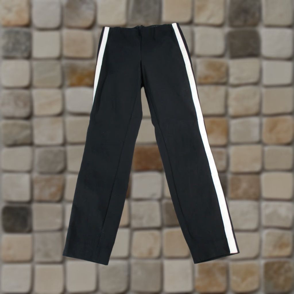 Rag & Bone rag & bone Dress Pants Womens 4 Black Side Stripe Skinny Dress Pants Womens 4 Black Skinny Rag & Bone Size 27" / US 4 / IT 40 - 1 Thumbnail