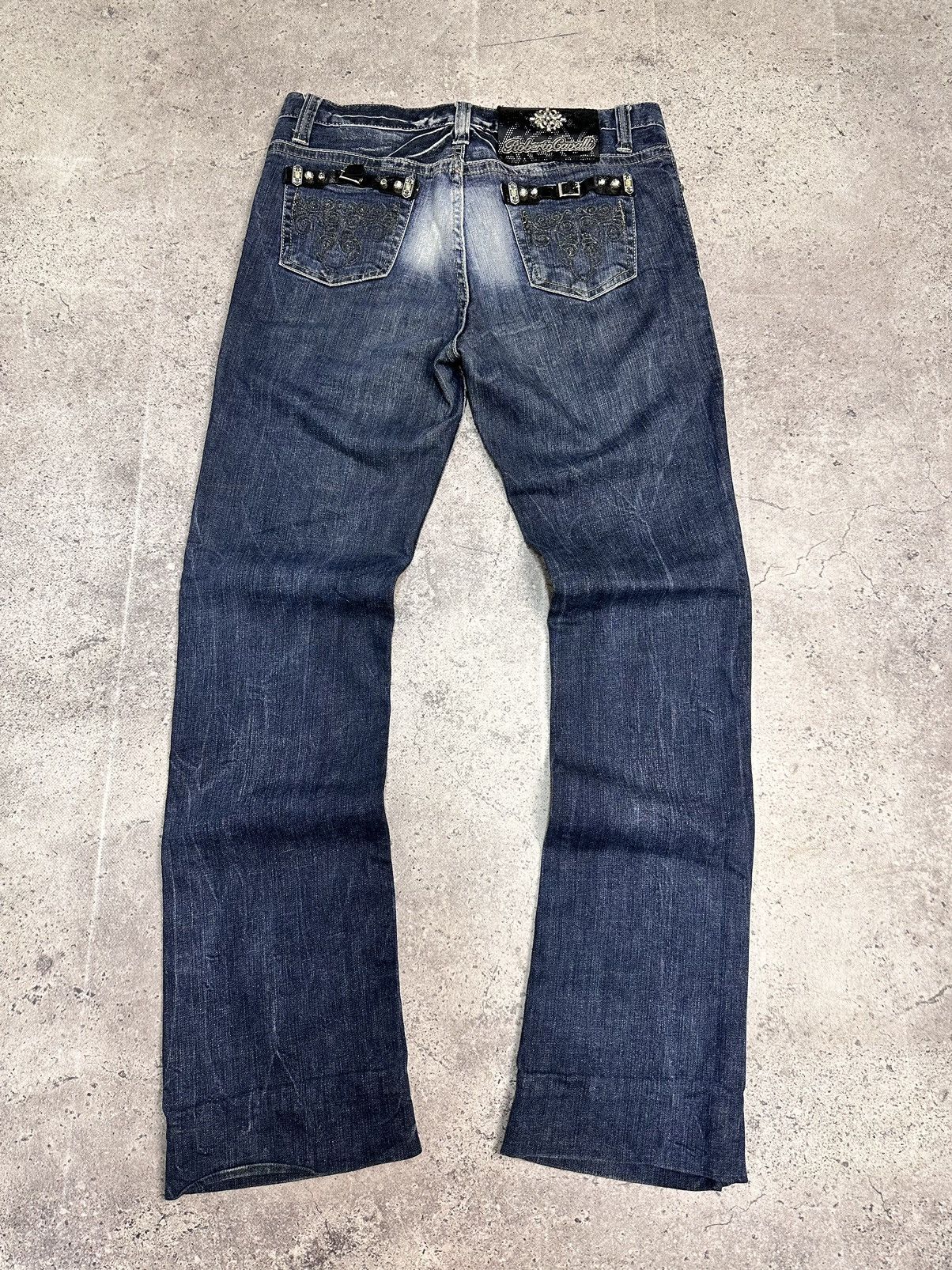 Roberto Cavalli Roberto Cavalli blue denim pants vintage y2k Size 28" / US 6 / IT 42 - 11 Thumbnail
