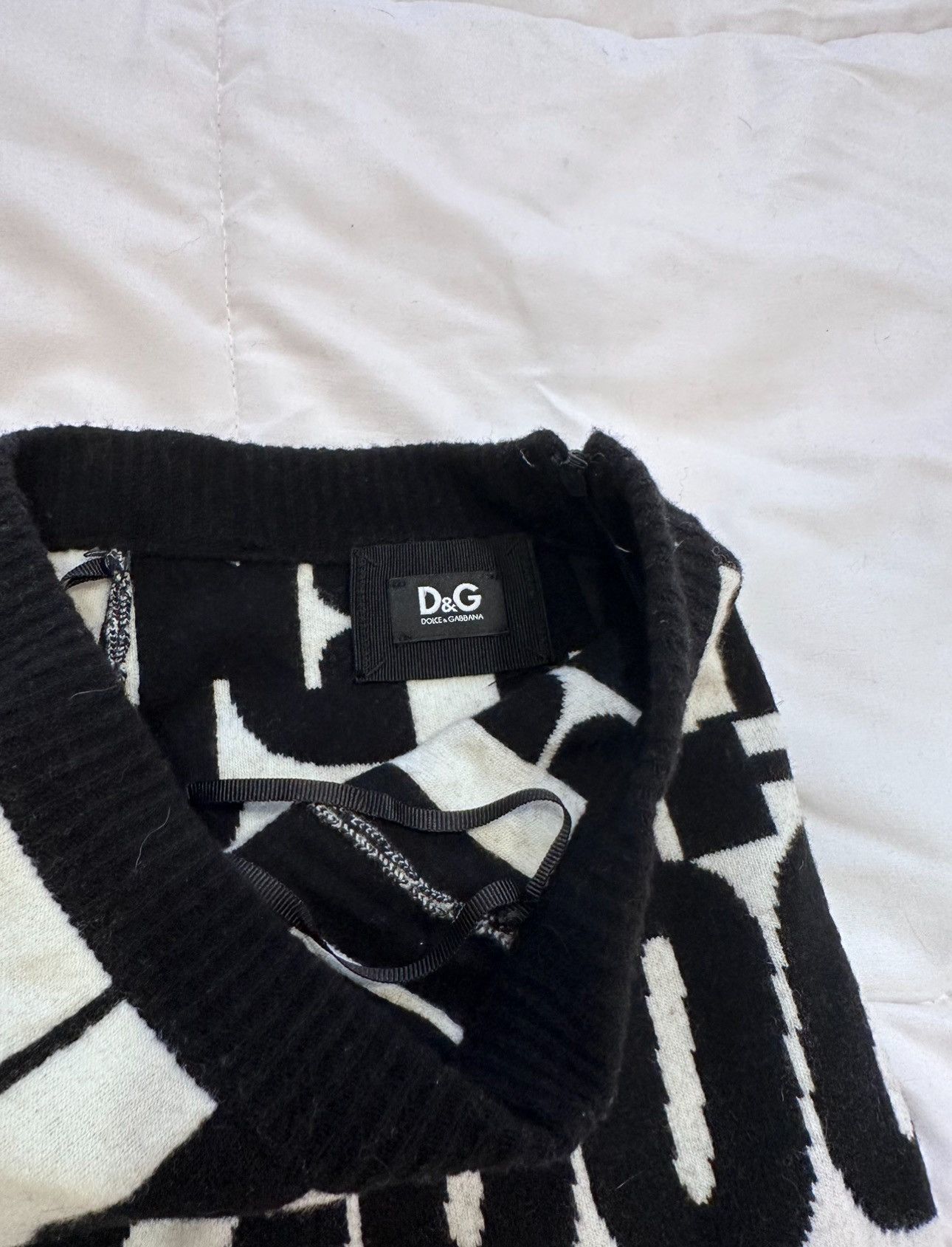 Dolce & Gabbana DOLCE & GABBANA RARE RUNWAY WOOL SKIRT Size 38" / US 16 / IT 52 - 5 Thumbnail