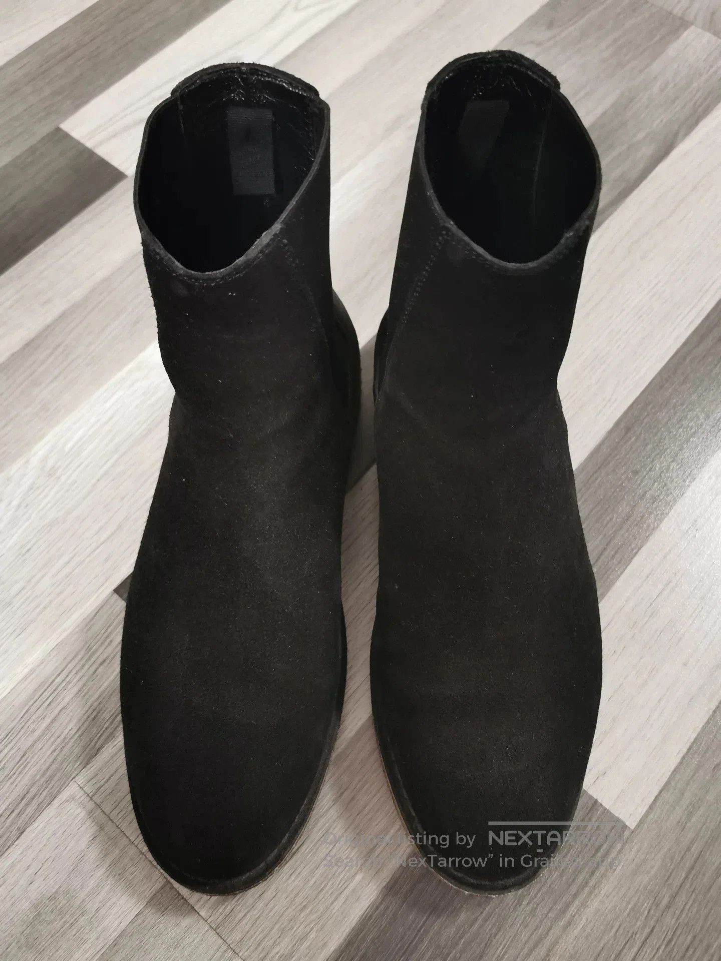 Saint Laurent Paris Black Suede Saint Laurent Paris Boots. Size US 7 / EU 40 - 1 Thumbnail