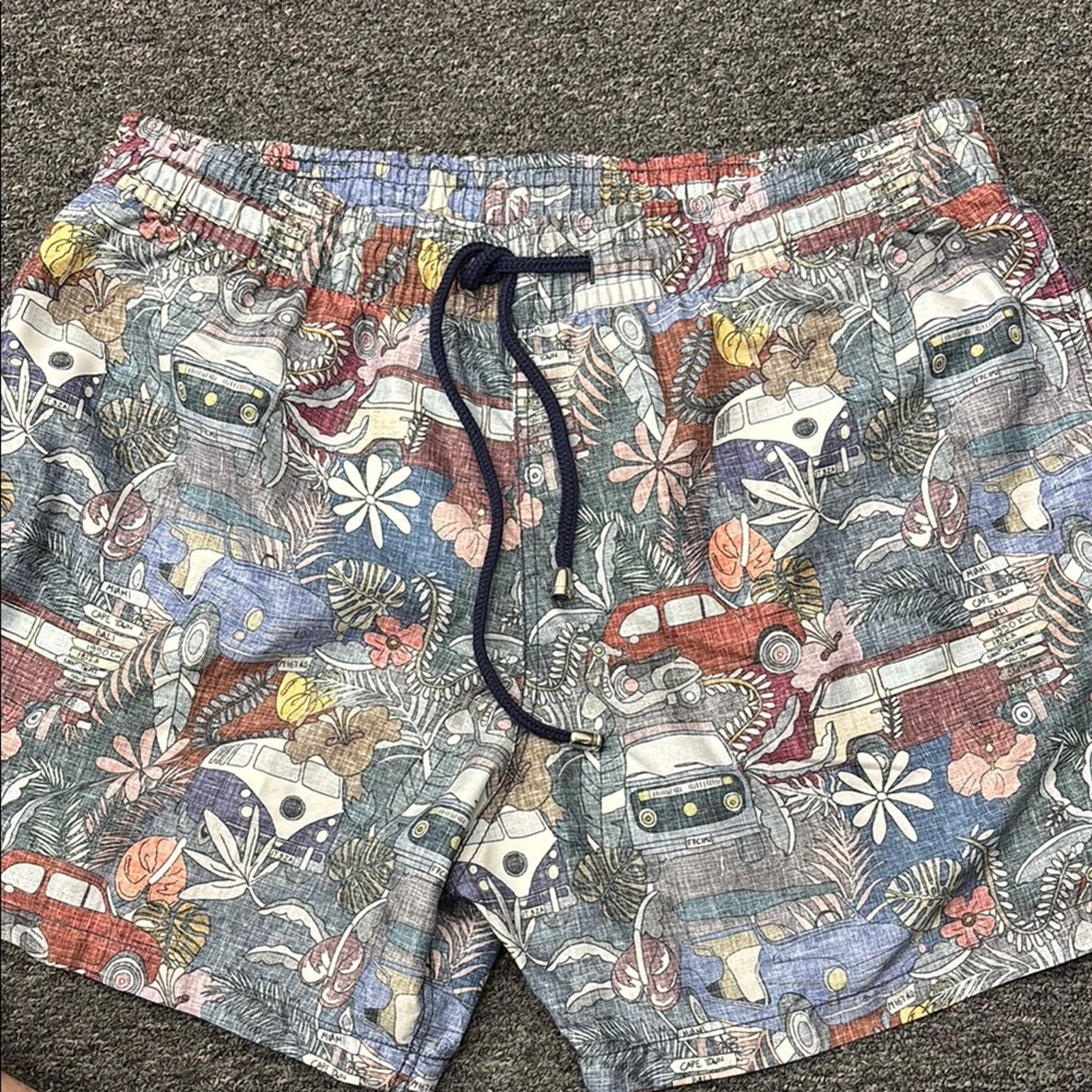 Other NWT Van Laack Men's Car Print Swim Trunks Size XXL Size US 44 / EU 60 - 1 Thumbnail