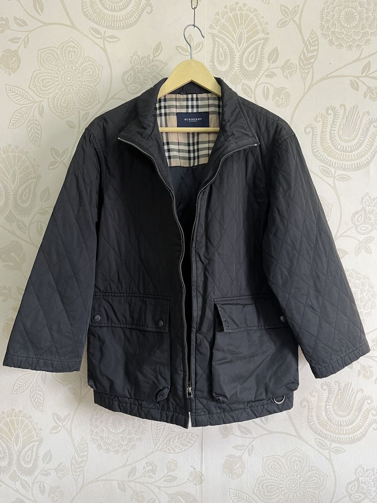 Burberry × Vintage Vintage Burberry London Quilt Jacket Size US M / EU 48-50 / 2 - 1 Thumbnail