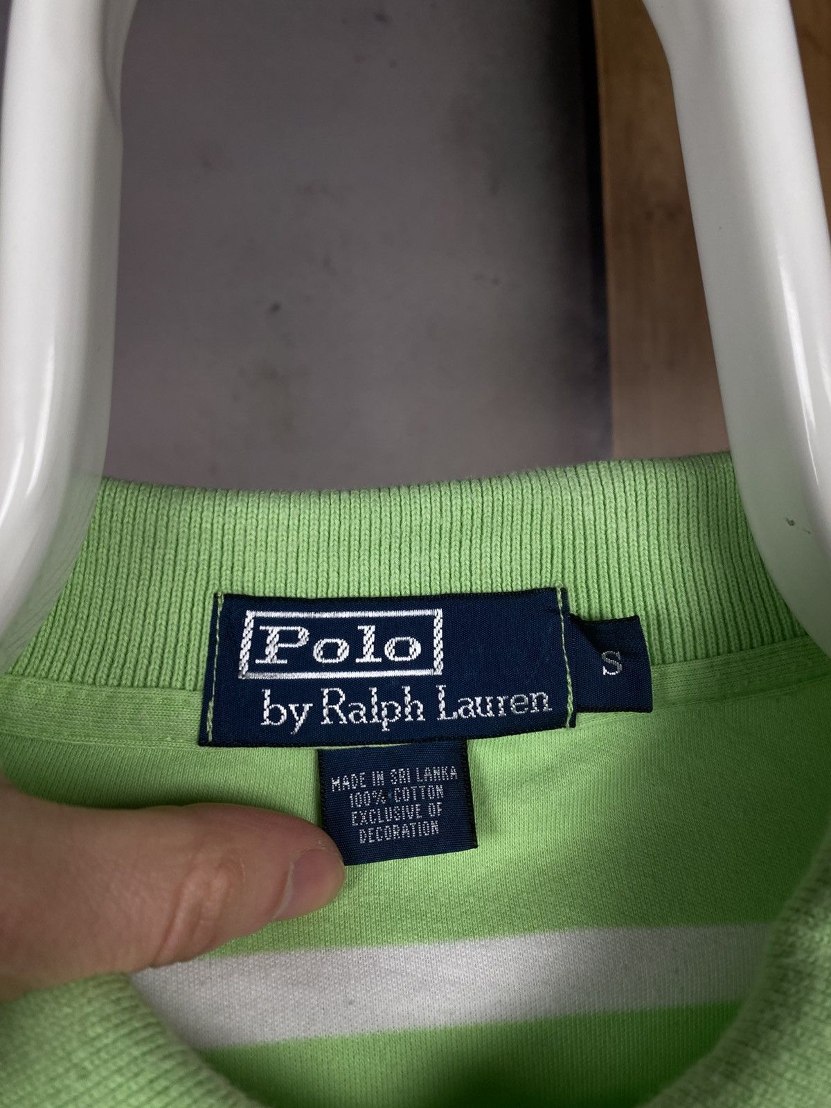 Polo Ralph Lauren 🎠Vintage 90s Polo T-Shirt Polo Ralph Lauren Striped VTG Tee🎠 Size US S / EU 44-46 / 1 - 6 Thumbnail