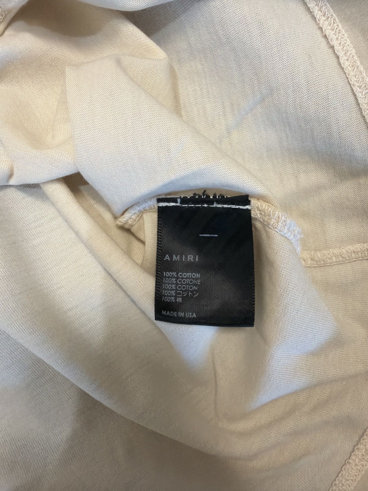 Amiri Amiri Rum Label Tee Size US L / EU 52-54 / 3 - 5 Thumbnail