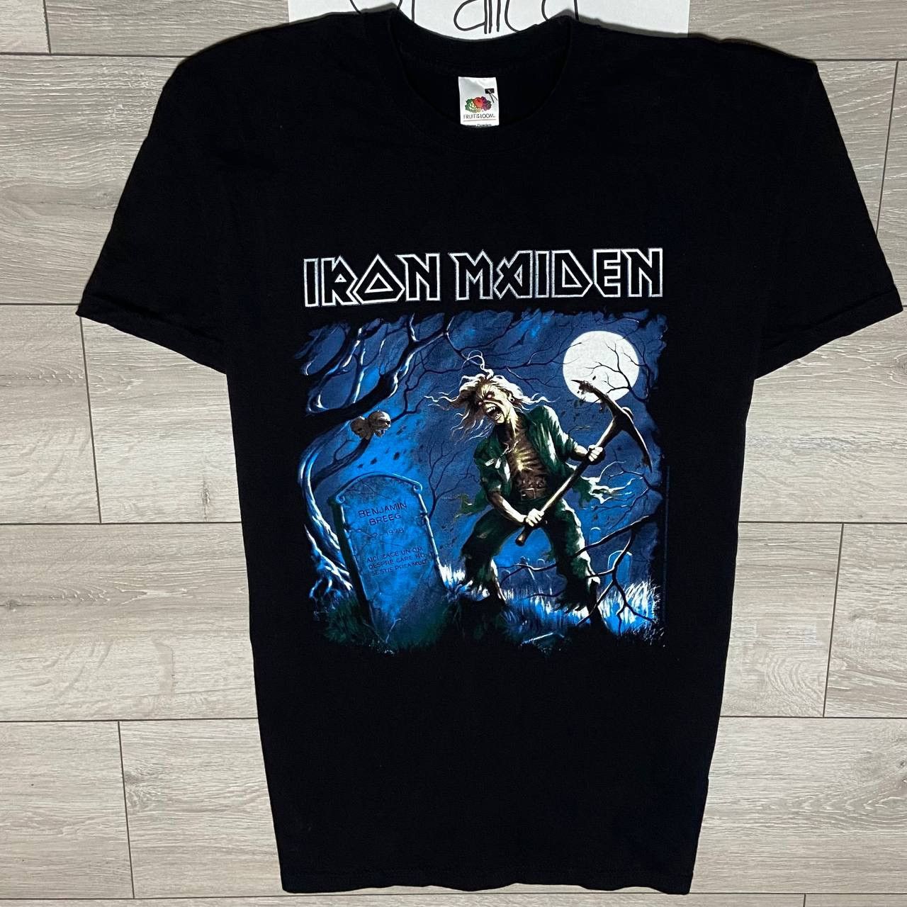 Band Tees Vintage Iron Maiden Benjamin Breeg T-Shirt Size US L / EU 52-54 / 3 - 1 Thumbnail