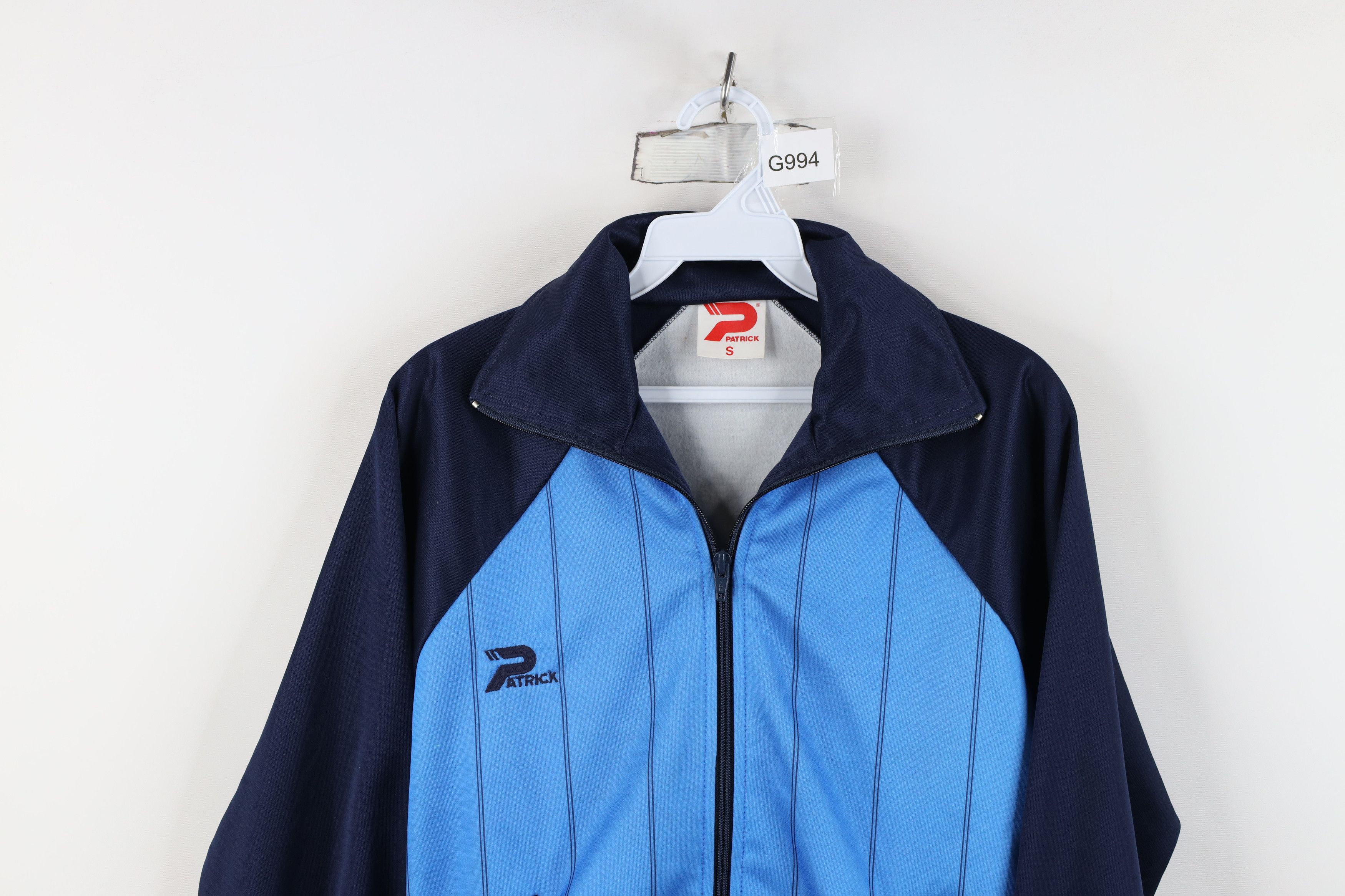 Vintage Vintage 70s Futbol Warm Up Tennis Track Jacket Blue USA Size US S / EU 44-46 / 1 - 2 Thumbnail