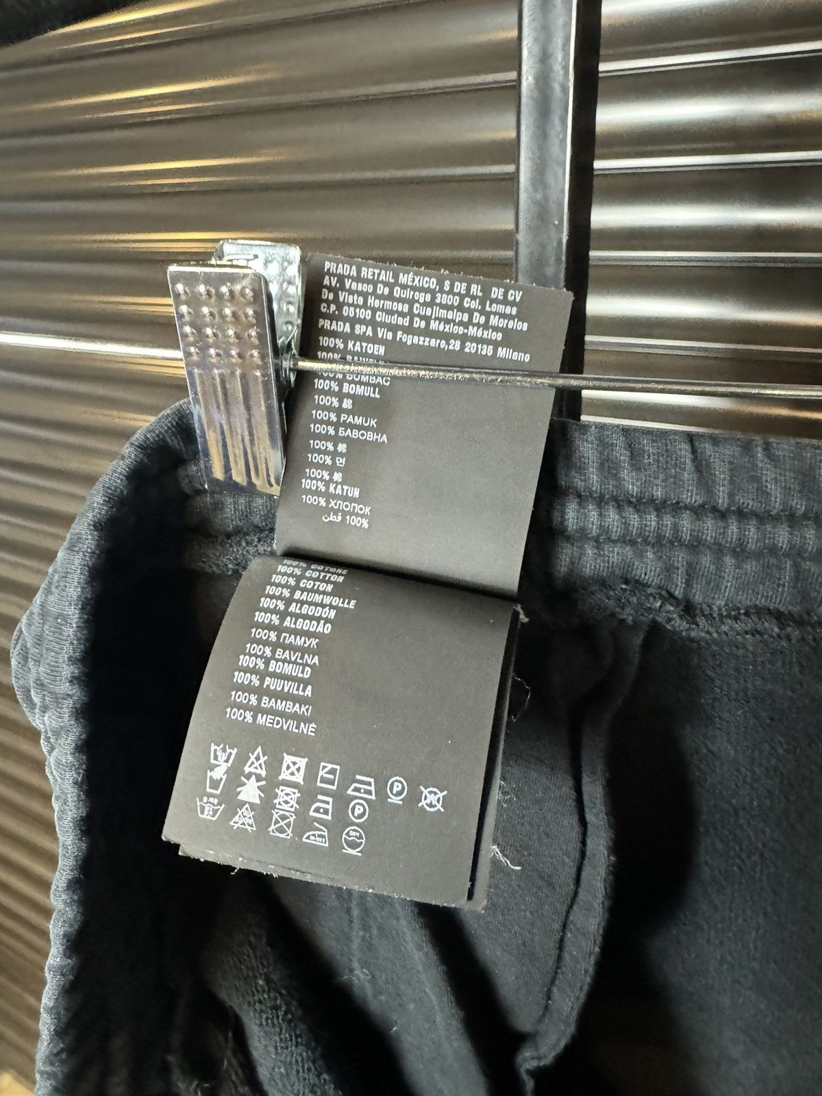 Prada Prada Black Sweatpants Joggers Sweats 2018 - Size XXL Size US 34 / EU 50 - 11 Thumbnail