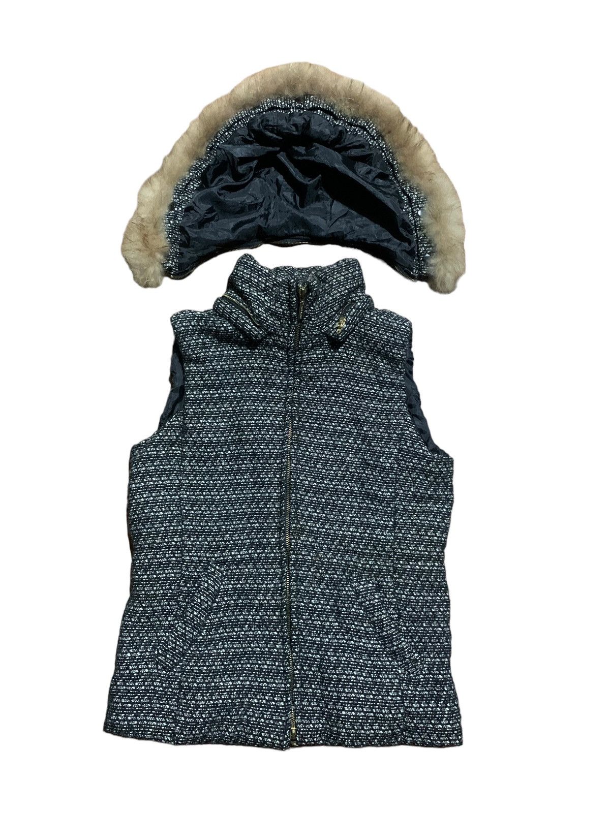 If Six Was Nine × Japanese Brand × Le Grande Bleu (L.G.B.) Cecil McBee double zipper fur vest hoodie LGB style Size US M / EU 48-50 / 2 - 3 Thumbnail