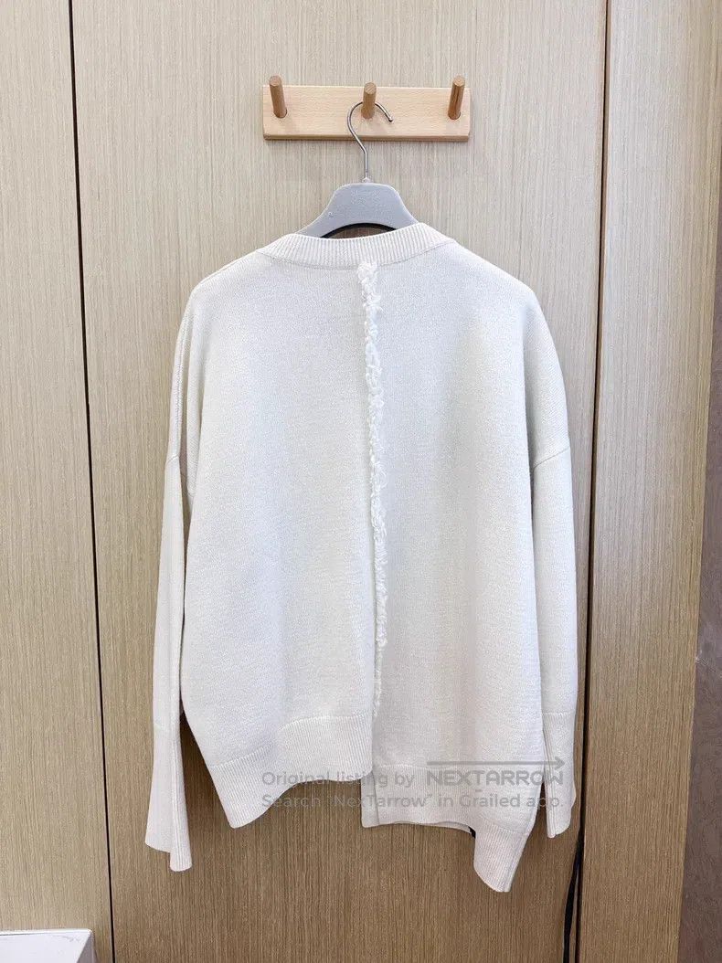 Loewe Loewe Knit floral irregular sweater Size S / US 4 / IT 40 - 3 Thumbnail