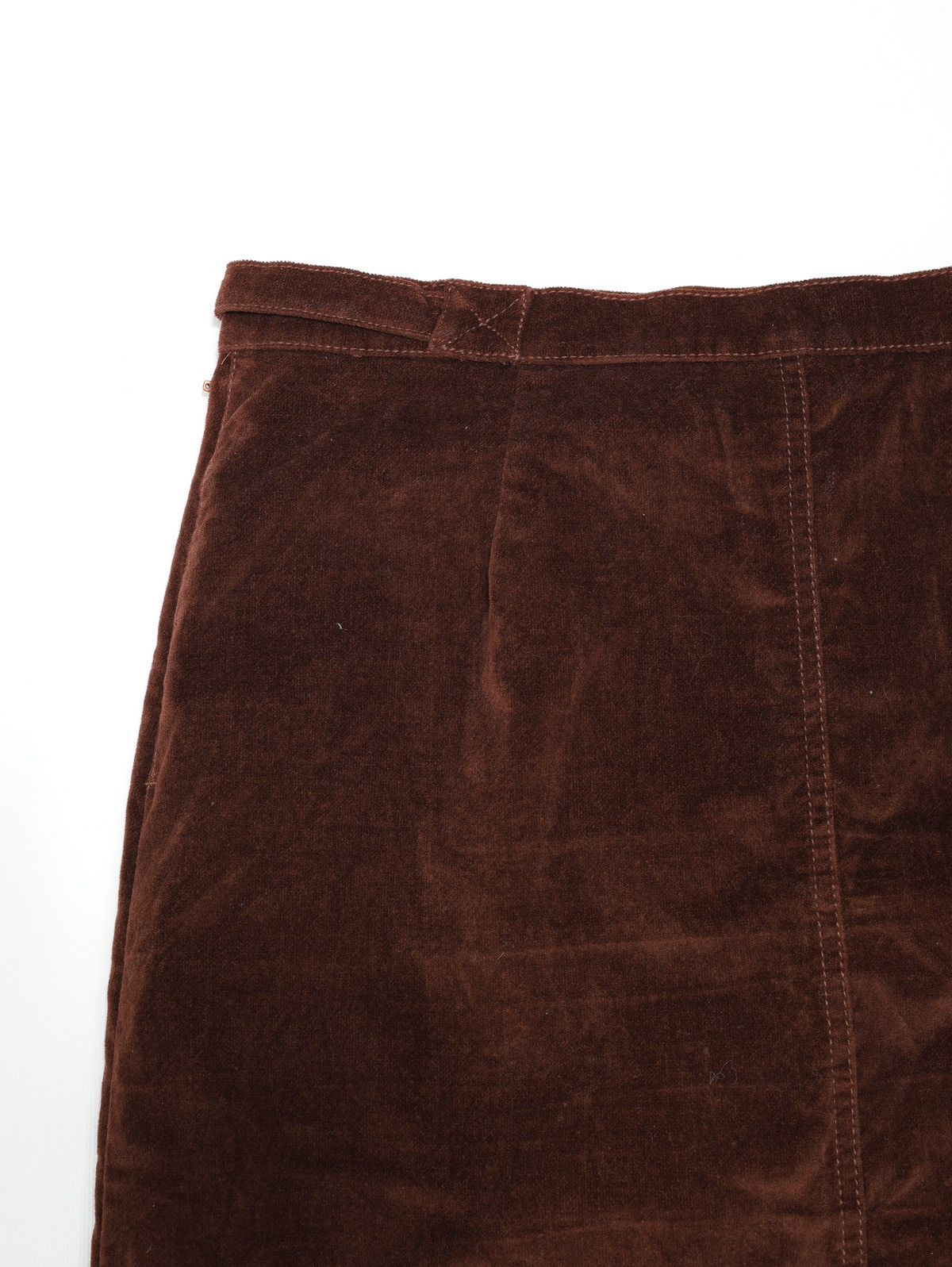 Kenzo Kenzo Jeans Vintage Corduroy Velvet Brown Skirt Size 30" / US 8 / IT 44 - 11 Thumbnail