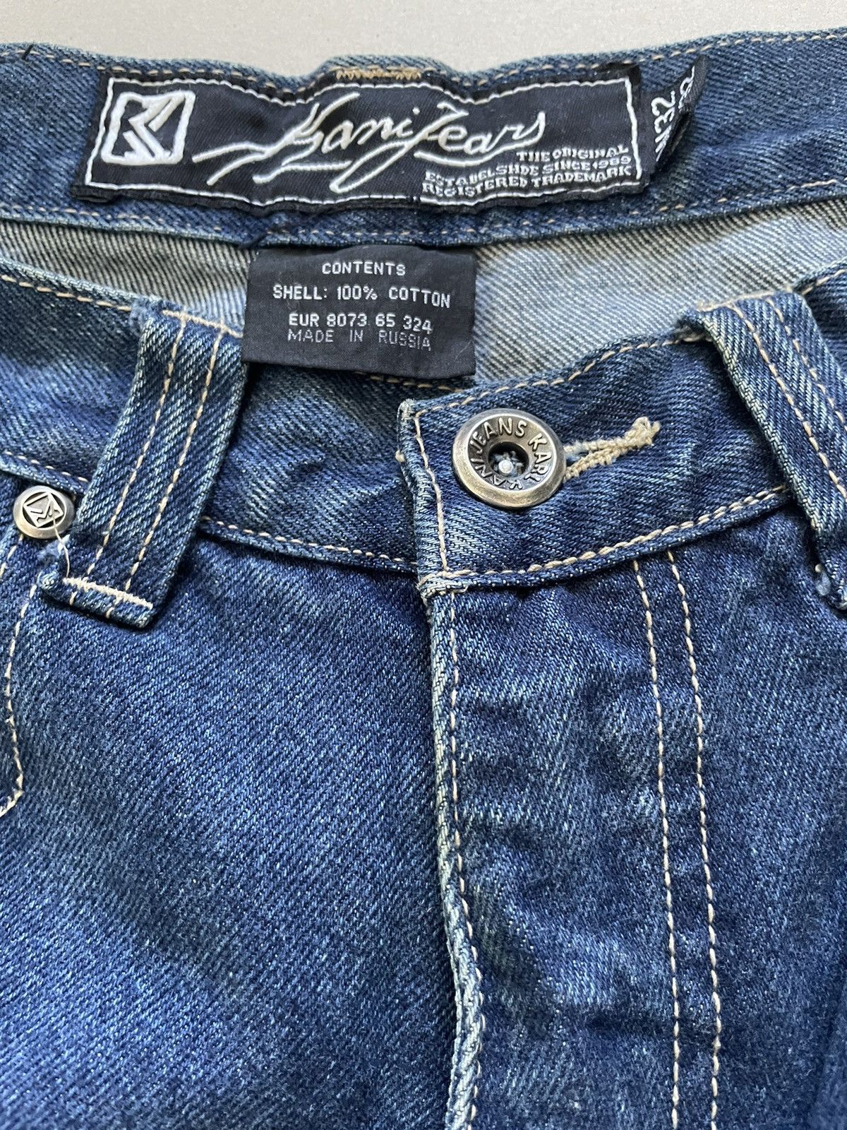 Karl Kani Vintage Karl Kani Zipper Custom Jeans karl kani jeans Size US 32 / EU 48 - 5 Thumbnail